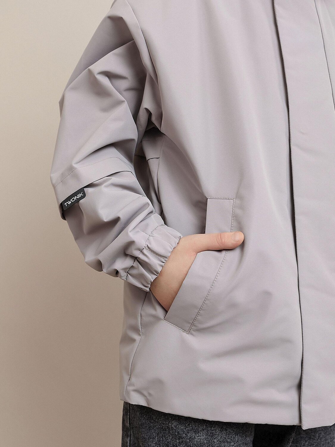 BATIK Куртка 581287 0291-26в-1 Серо-бежевый