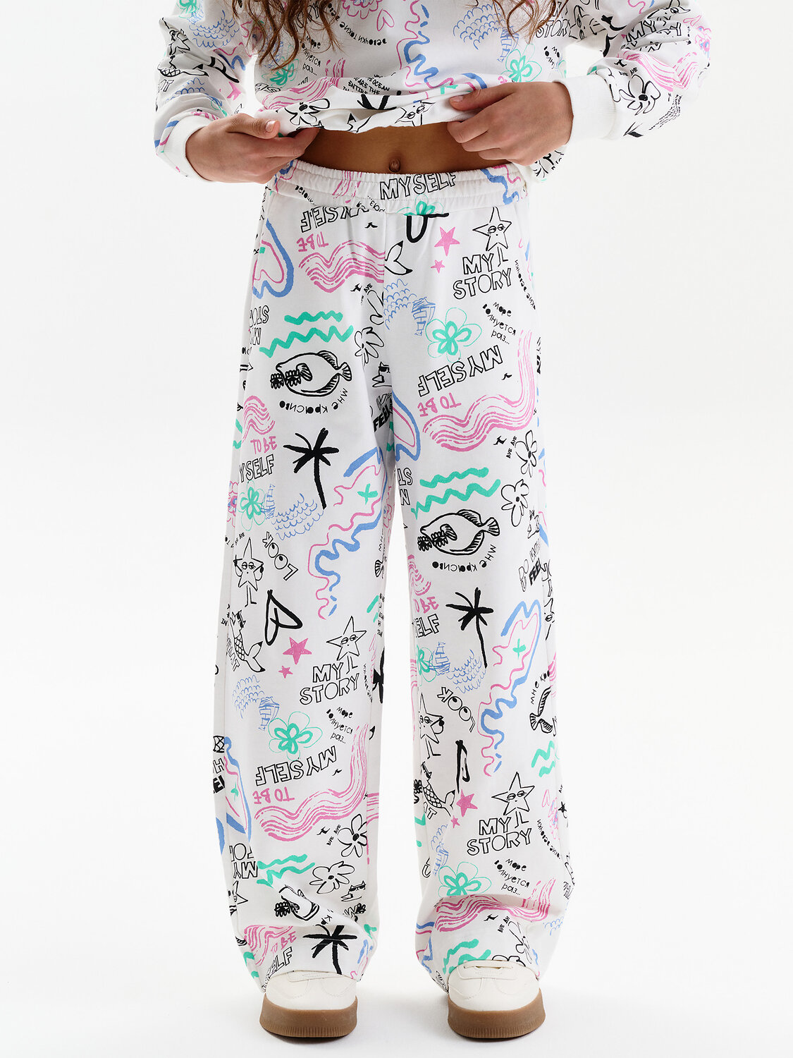 PELICAN Брюки 581291 GFP3389 Молочный