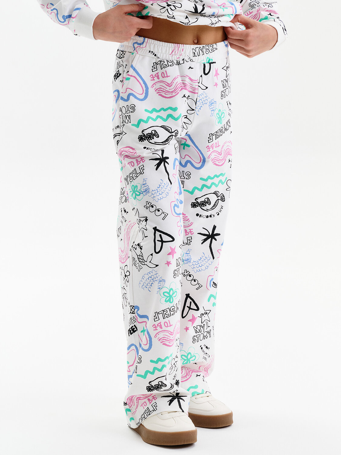 PELICAN Брюки 581291 GFP3389 Молочный