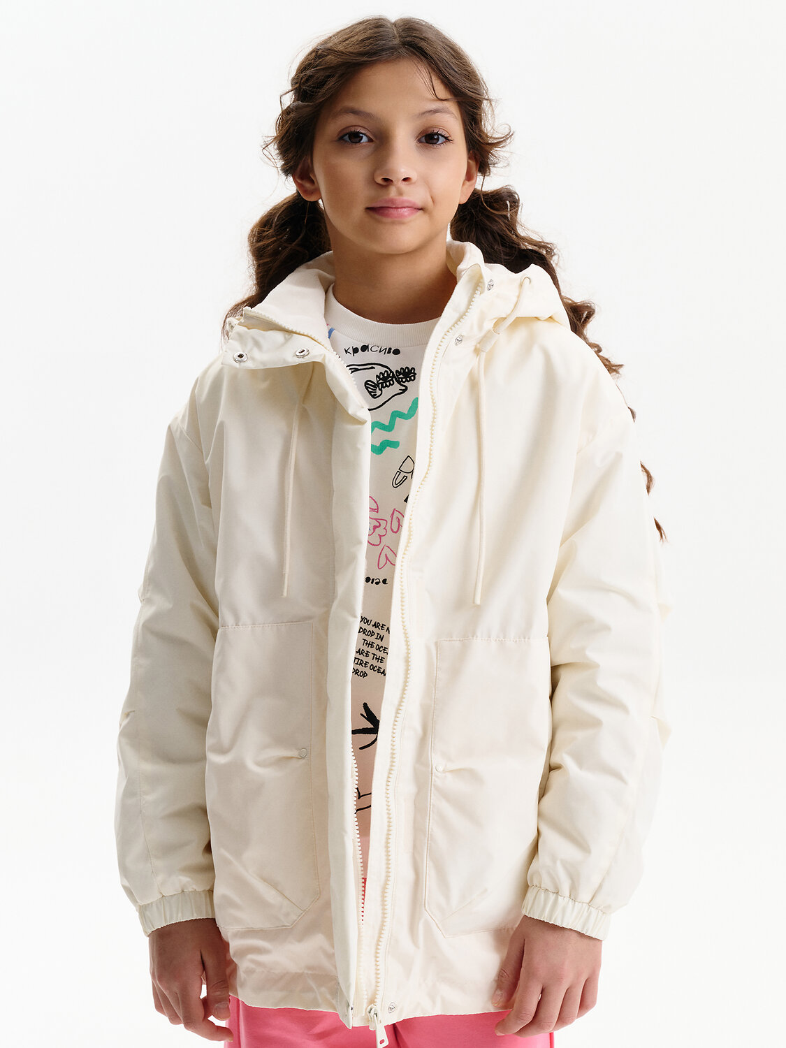 PELICAN Ветровка 581298 GZJM3388 Молочный