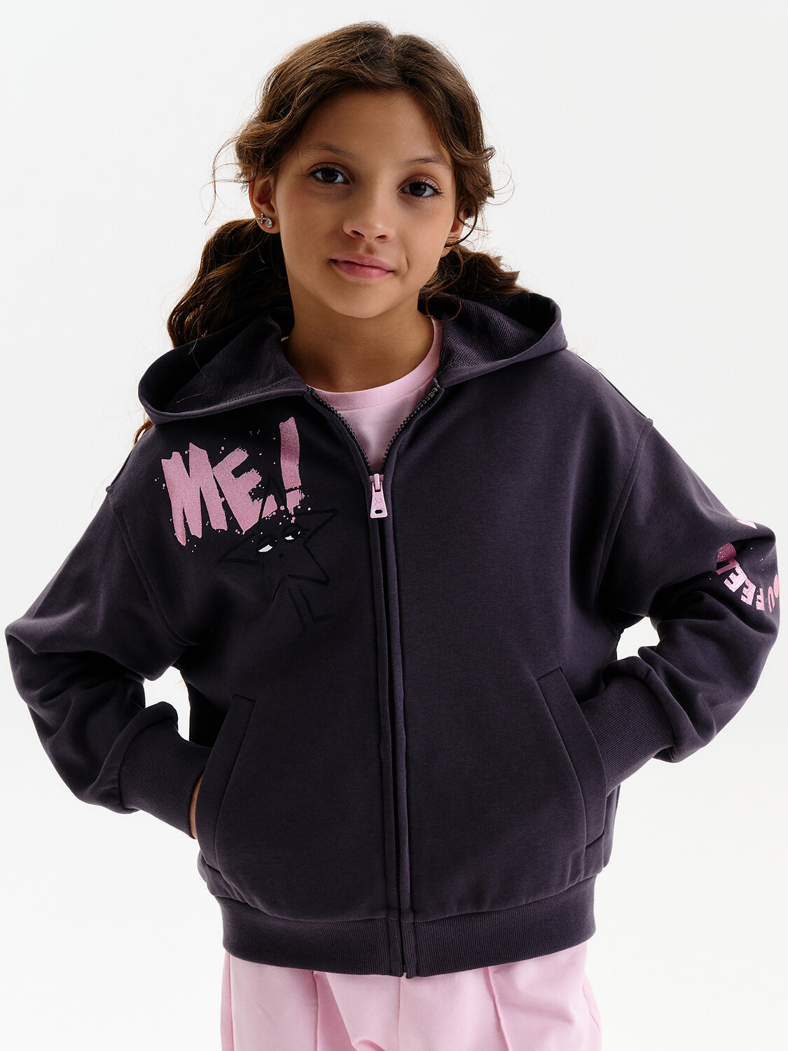 PELICAN Толстовка 581306 GFXK3389 Темно-серый