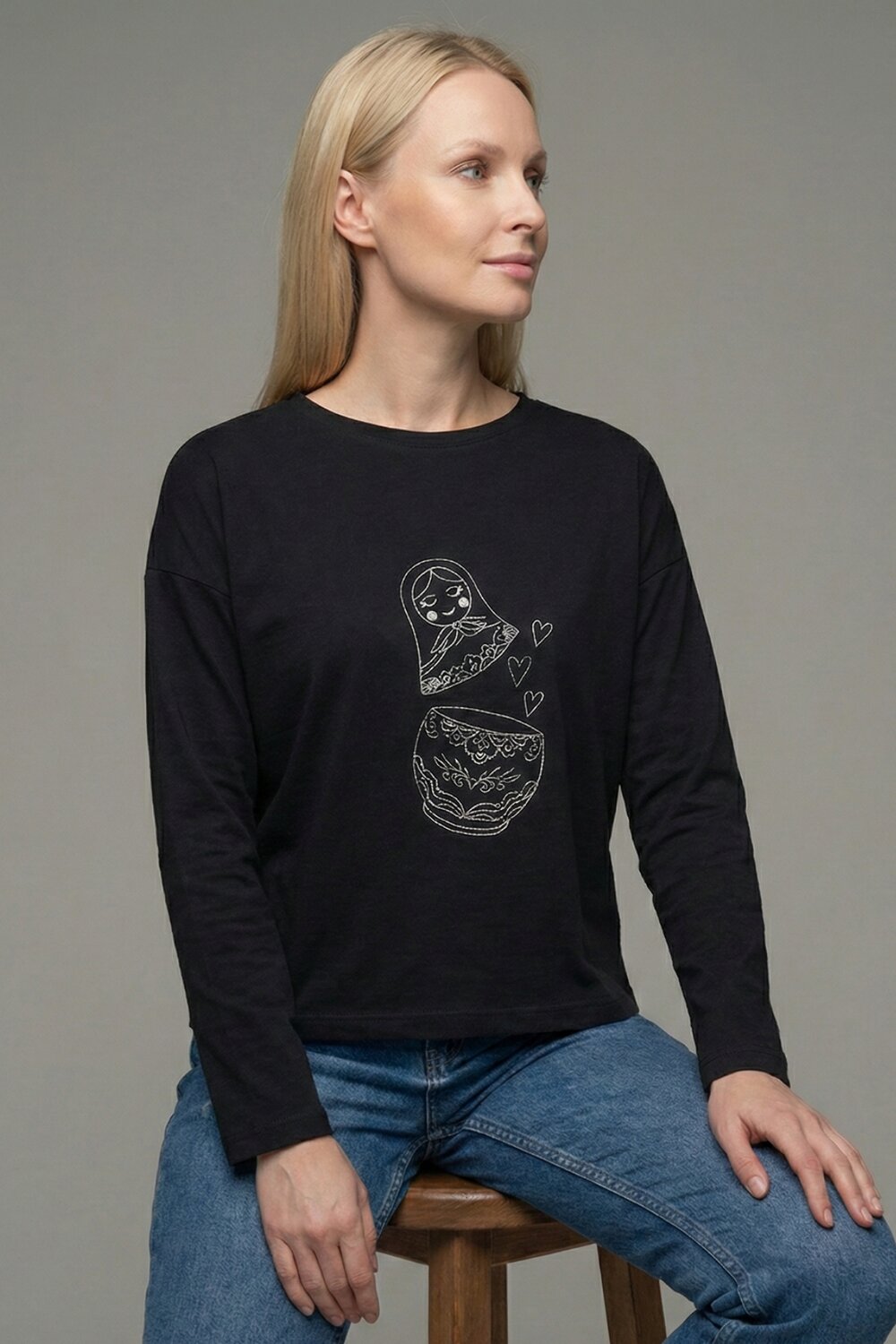 Lika Dress Лонгслив 581311 10638 Черный