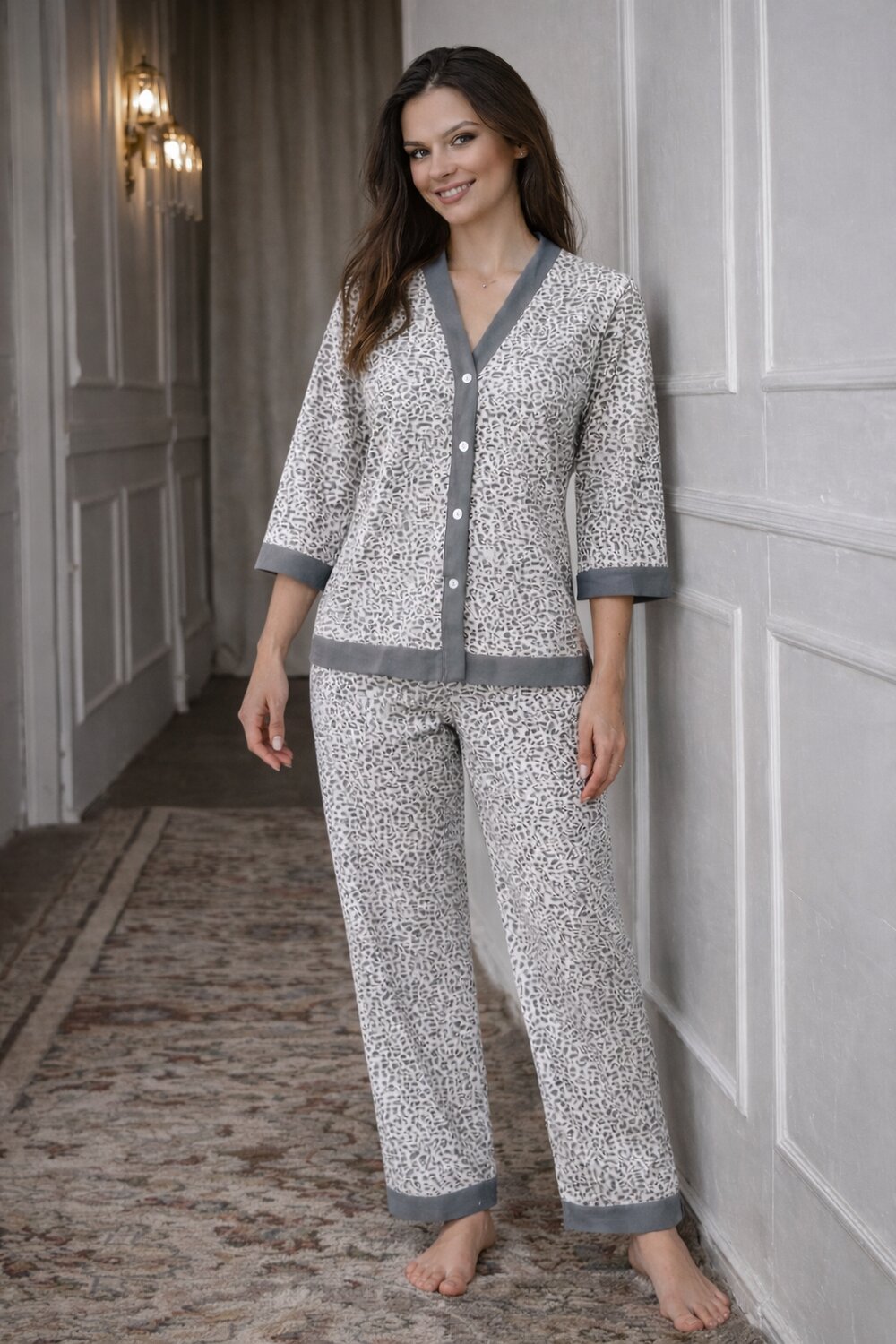 Lika Dress Пижама 581314 10652 Серый