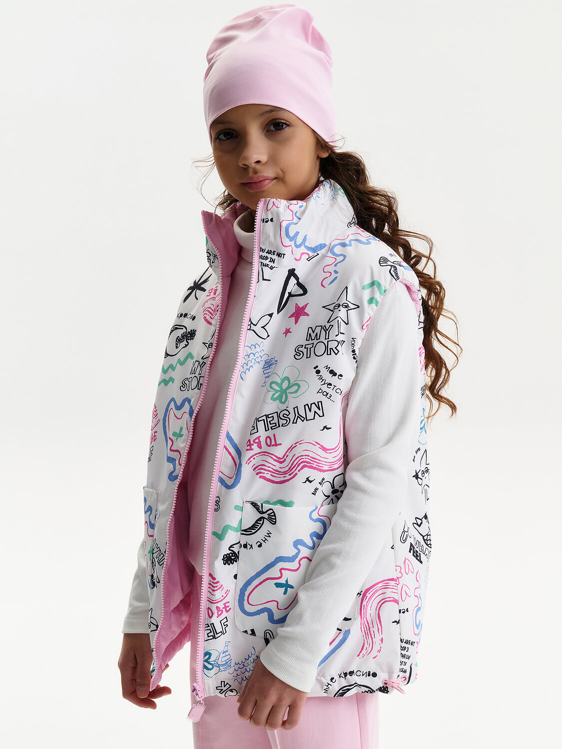 PELICAN Жилет 581315 GZVM3389/1 Розовый