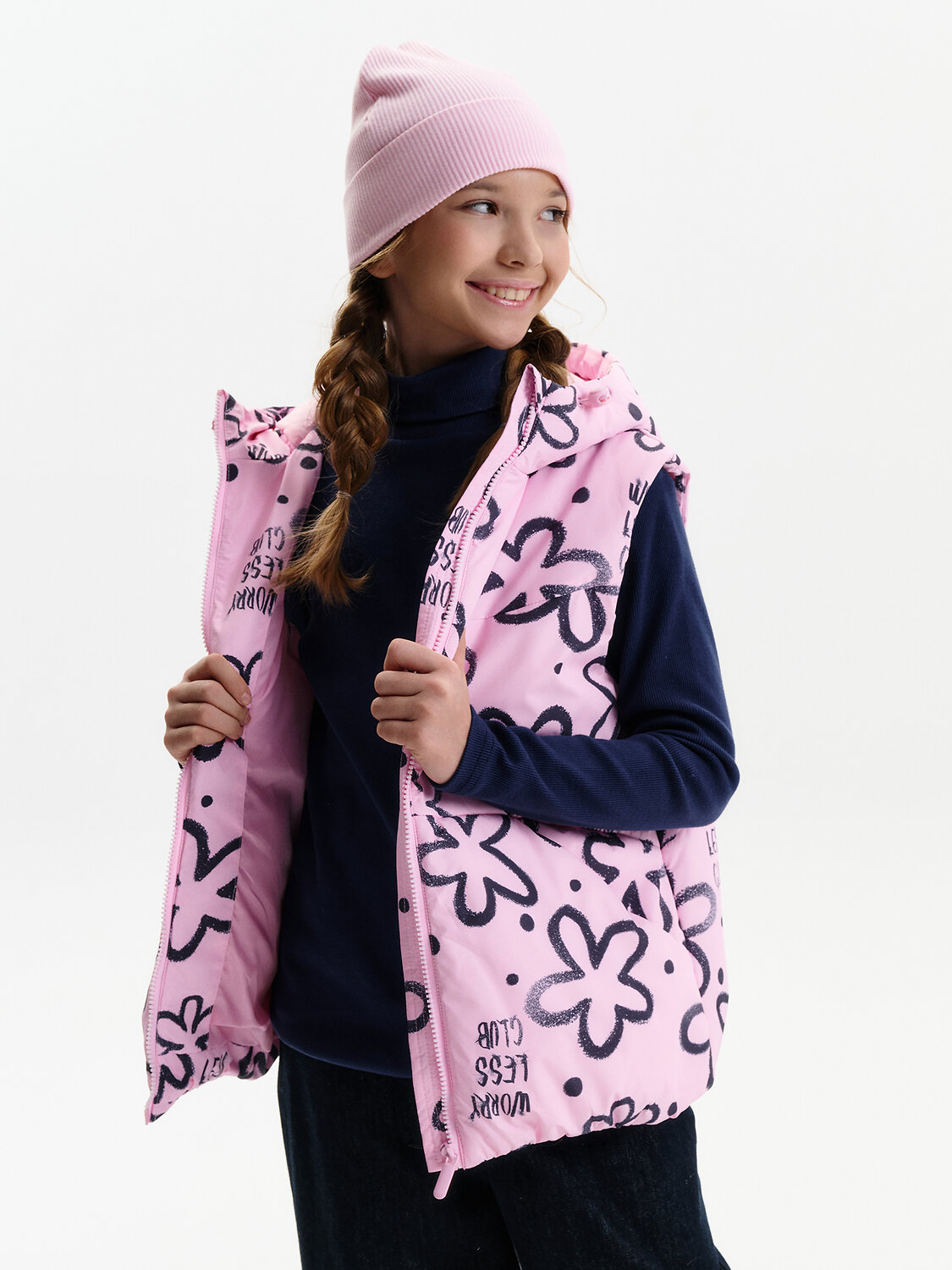 PELICAN Жилет 581317 GZVK3389 Розовый