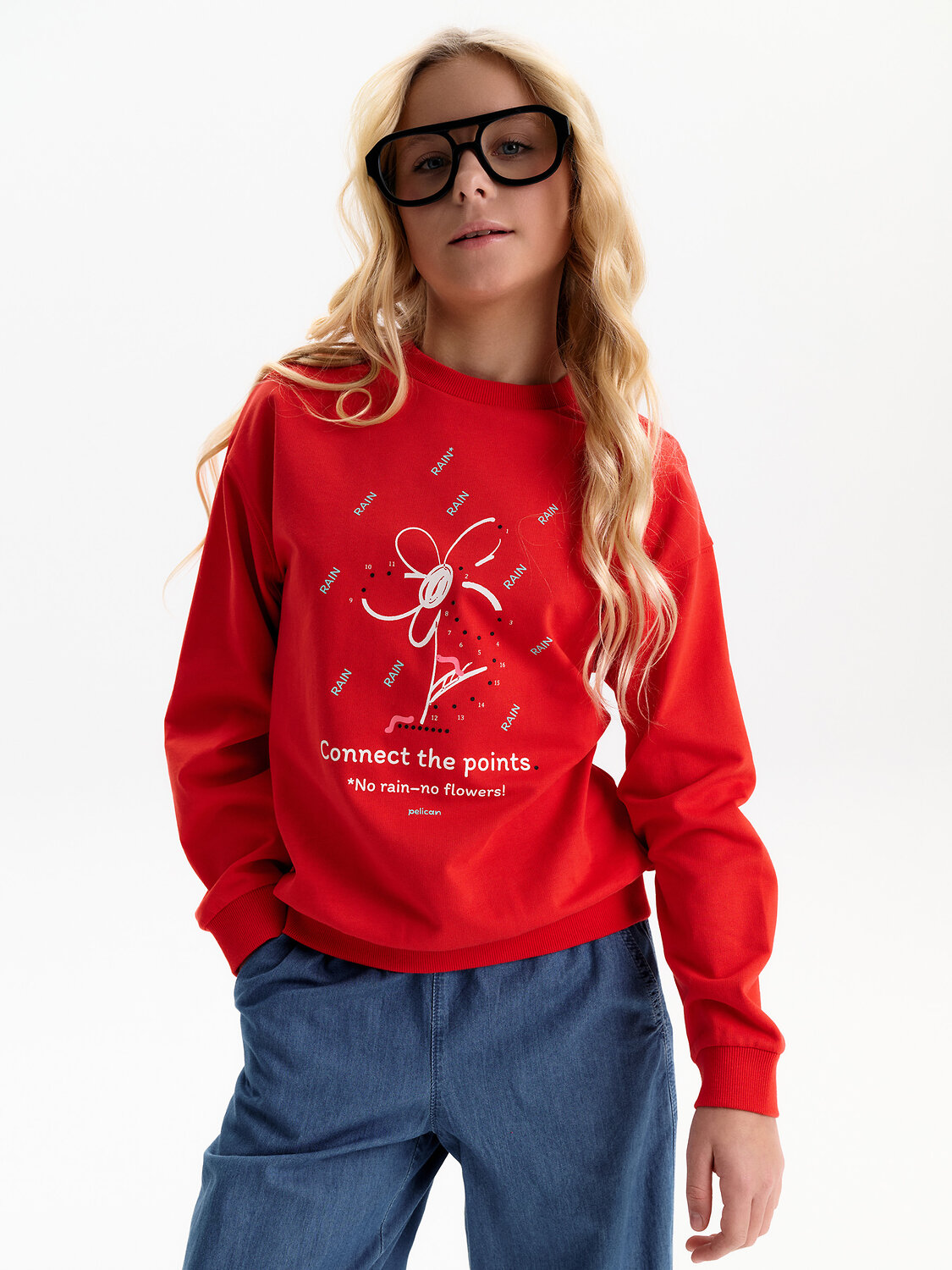 PELICAN Толстовка 581343 GFN3388 Красный