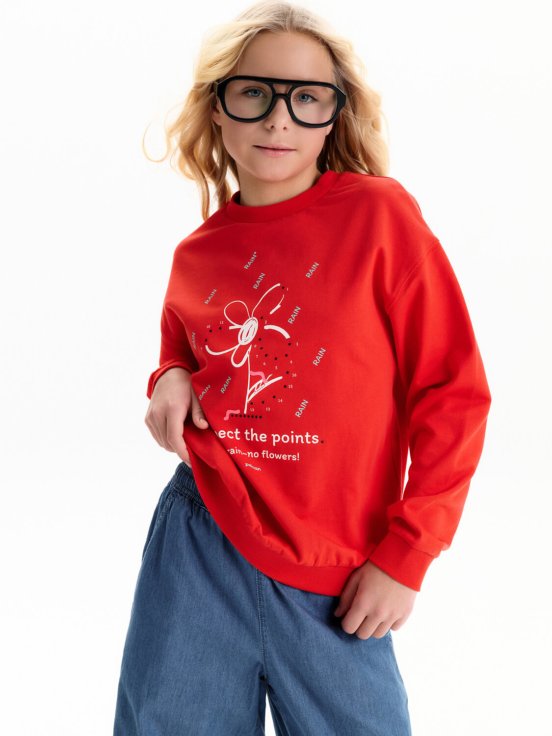 PELICAN Толстовка 581343 GFN3388 Красный