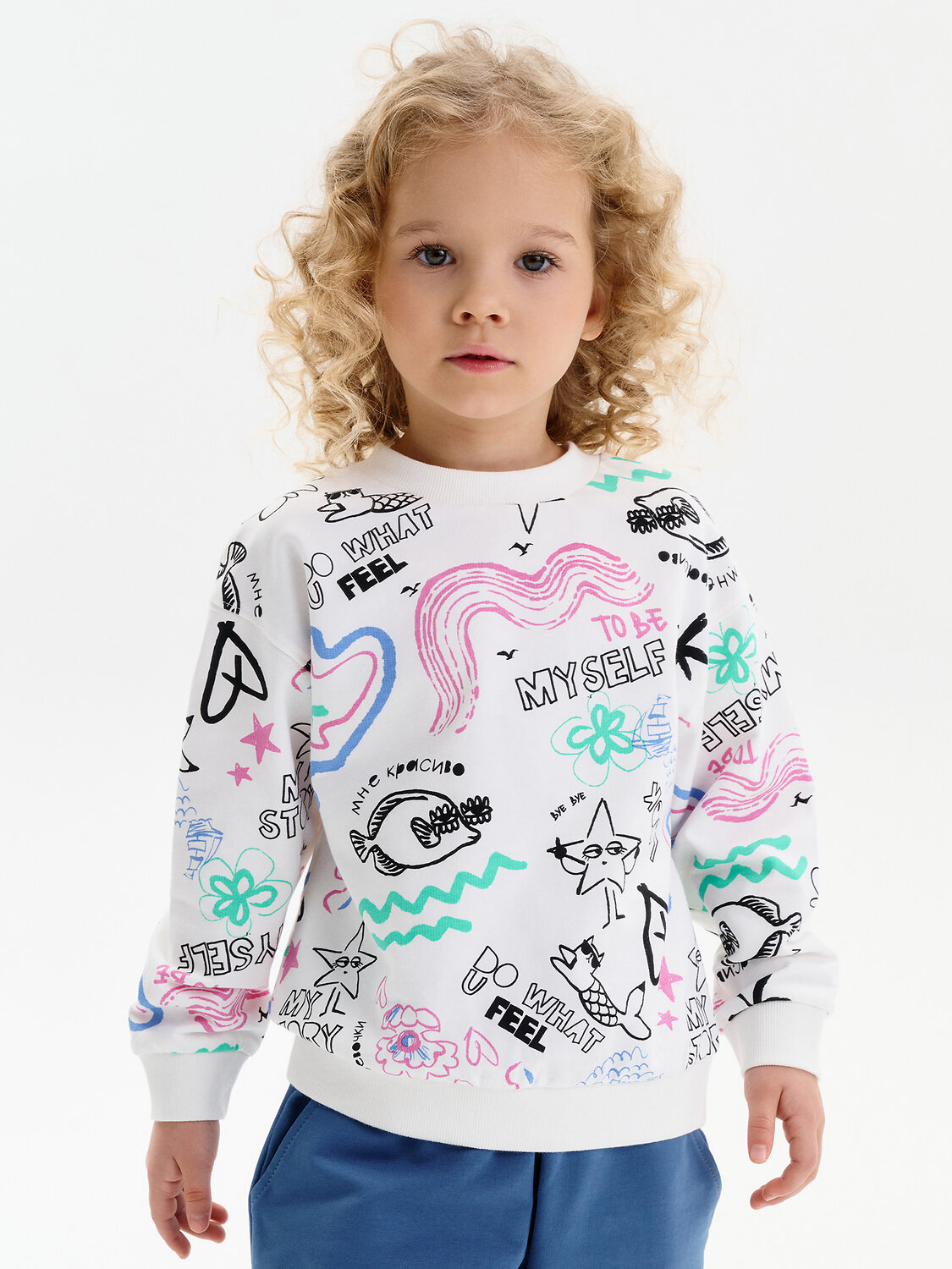 PELICAN Толстовка 581347 GFN3389 Молочный