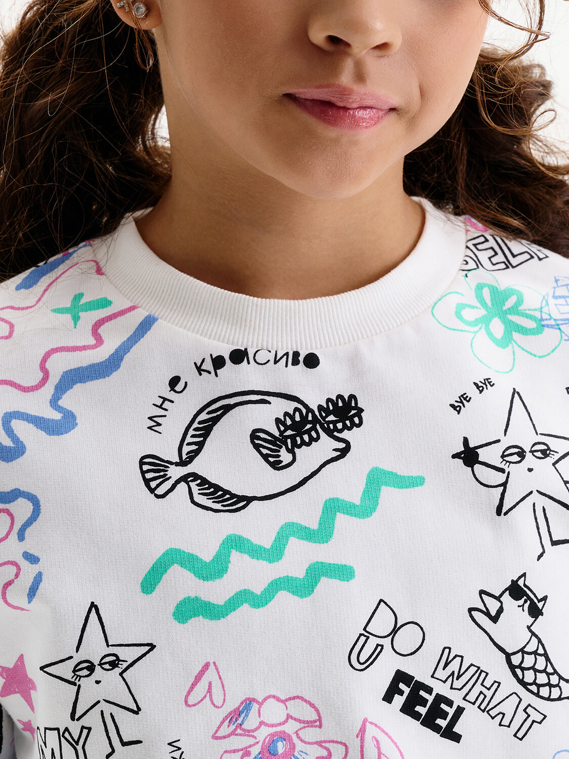 PELICAN Толстовка 581347 GFN3389 Молочный