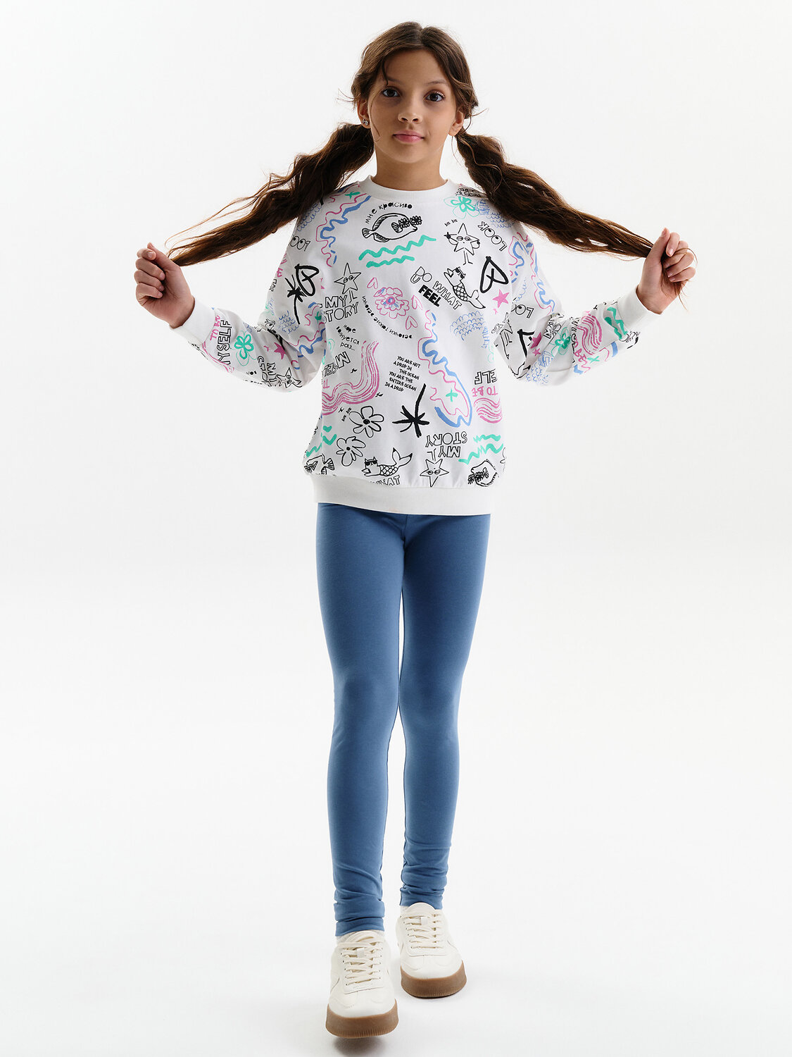 PELICAN Толстовка 581347 GFN3389 Молочный