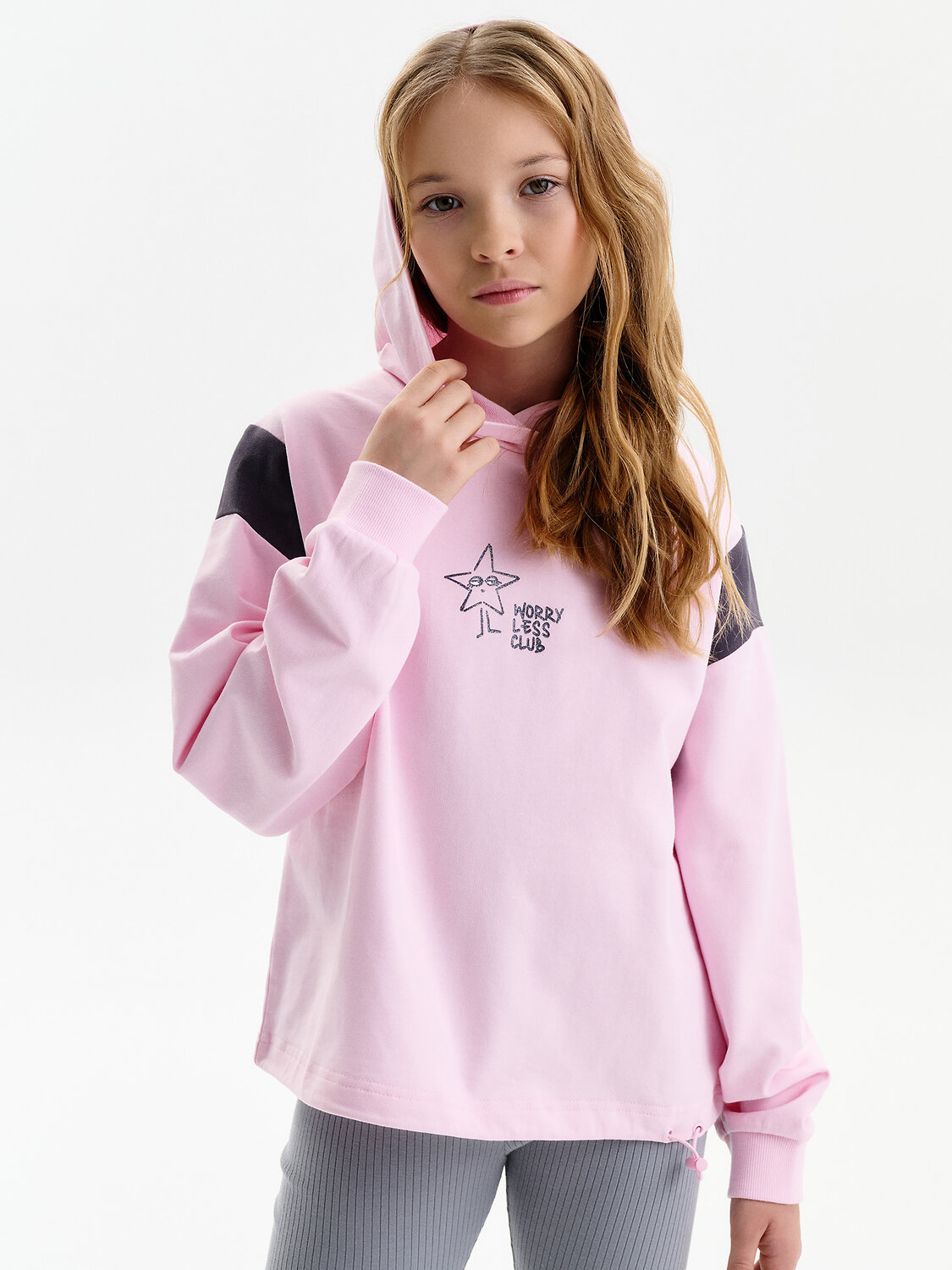 PELICAN Толстовка 581356 GFNK3389 Светло-розовый