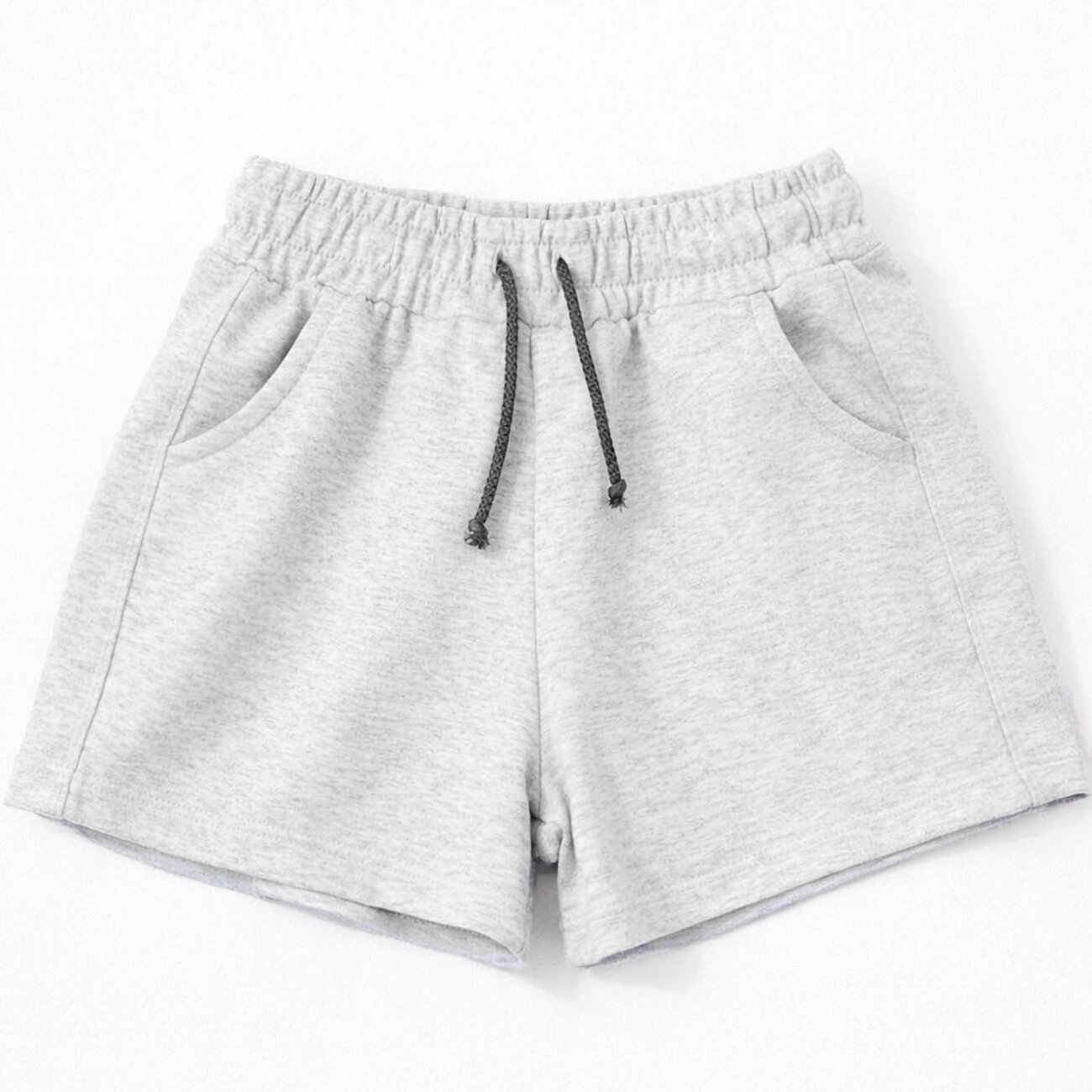 YOULALA Шорты 581373 1878320106 серый меланж