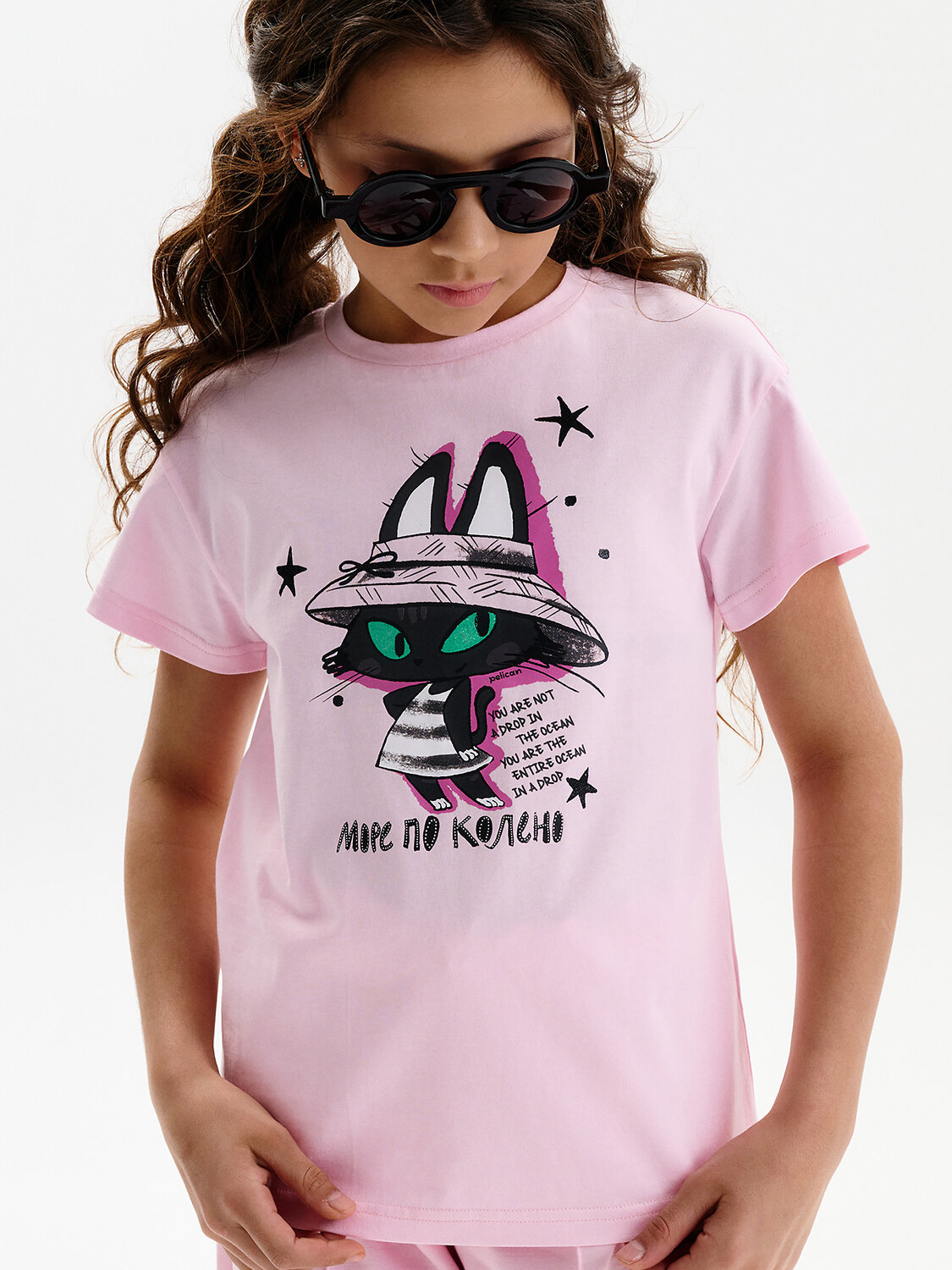 PELICAN Футболка 581391 GFT3389/3 Светло-розовый