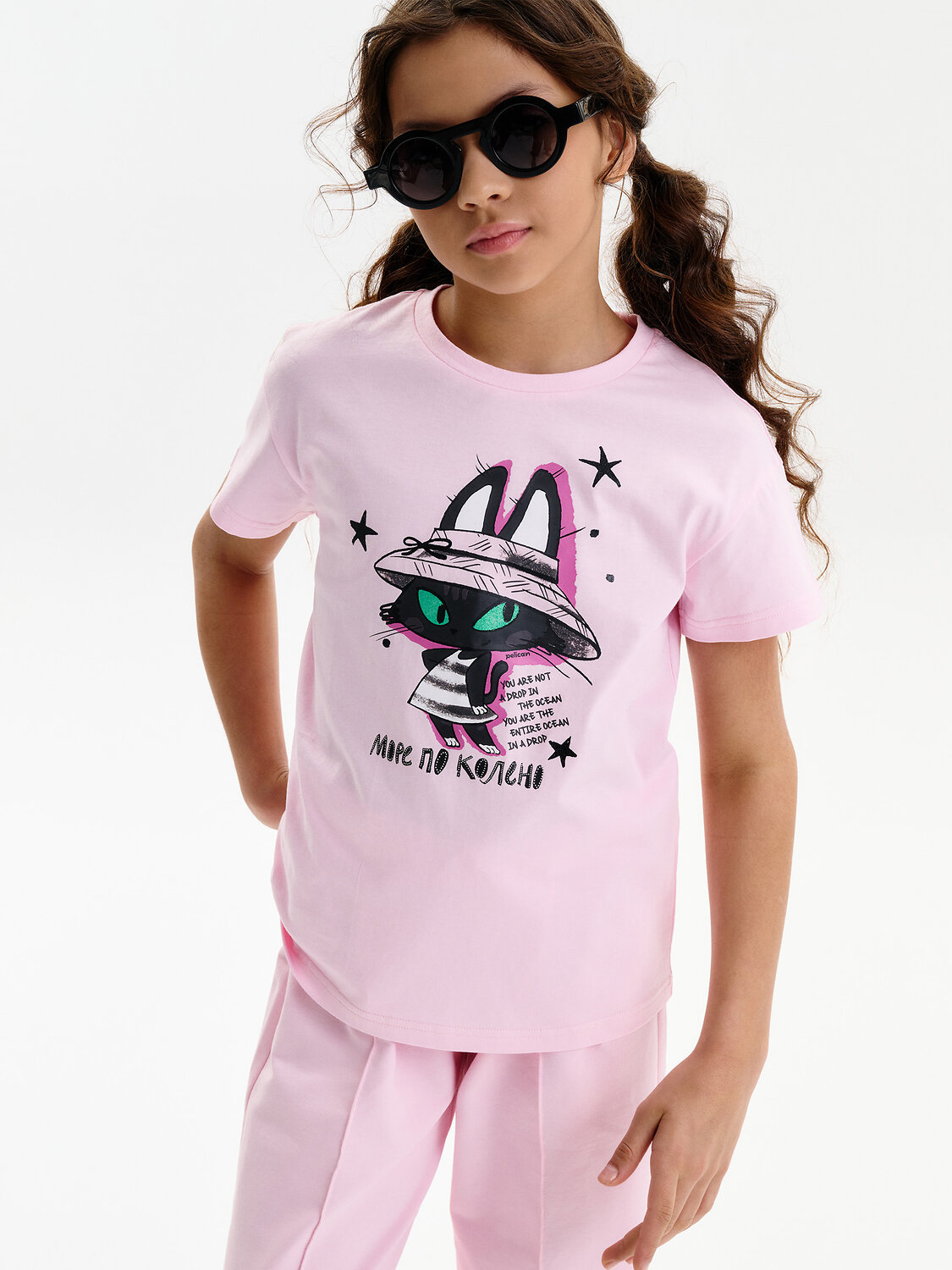 PELICAN Футболка 581391 GFT3389/3 Светло-розовый