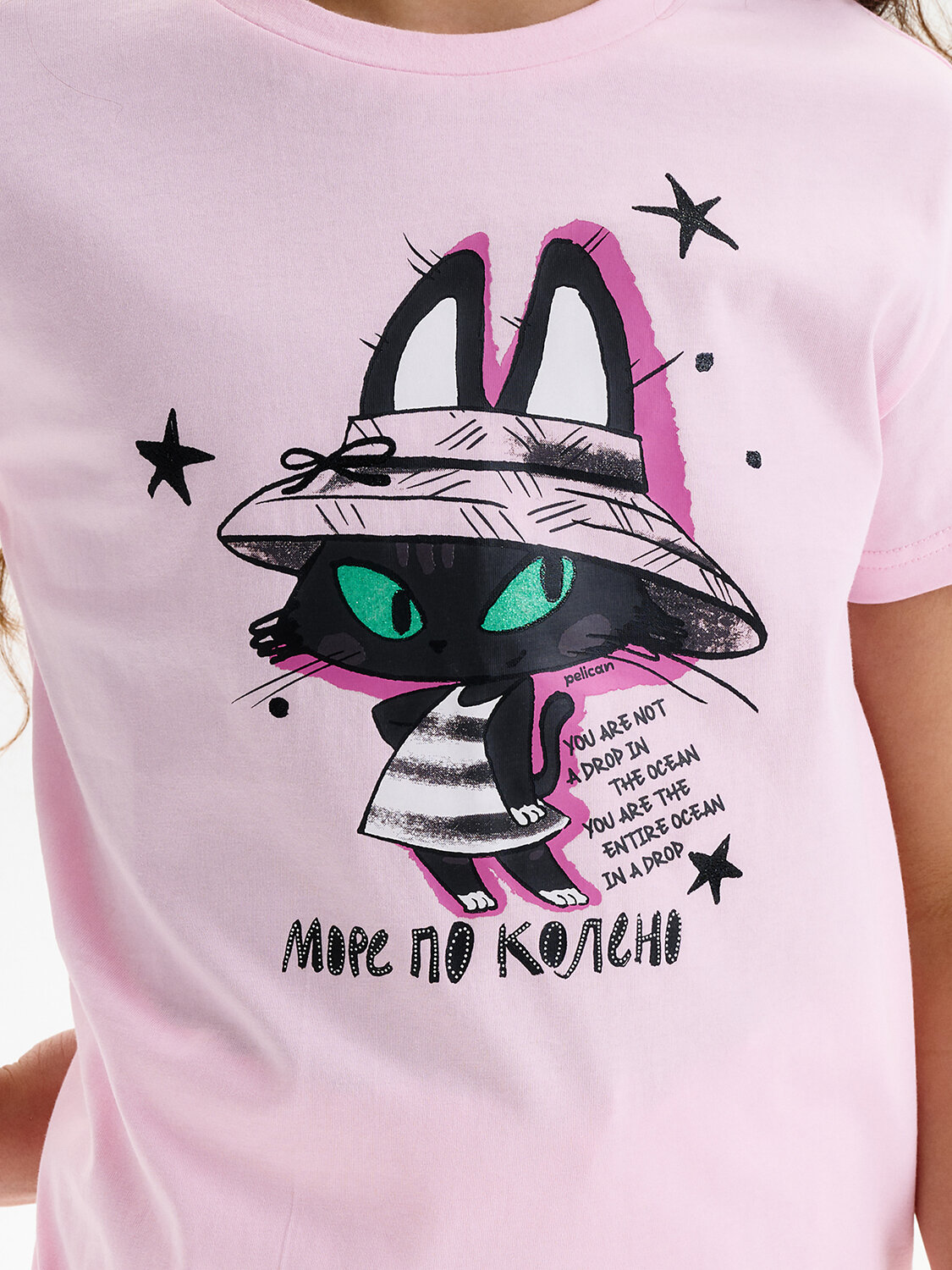 PELICAN Футболка 581391 GFT3389/3 Светло-розовый