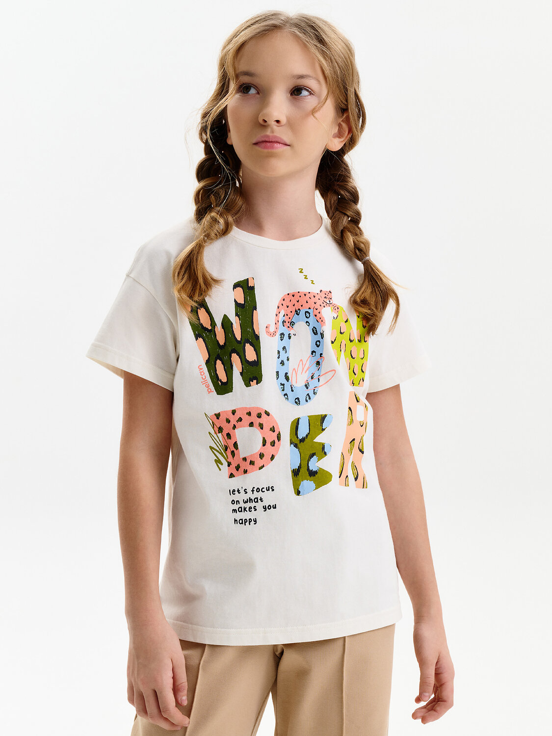 PELICAN Футболка 581393 GFT3390 Молочный