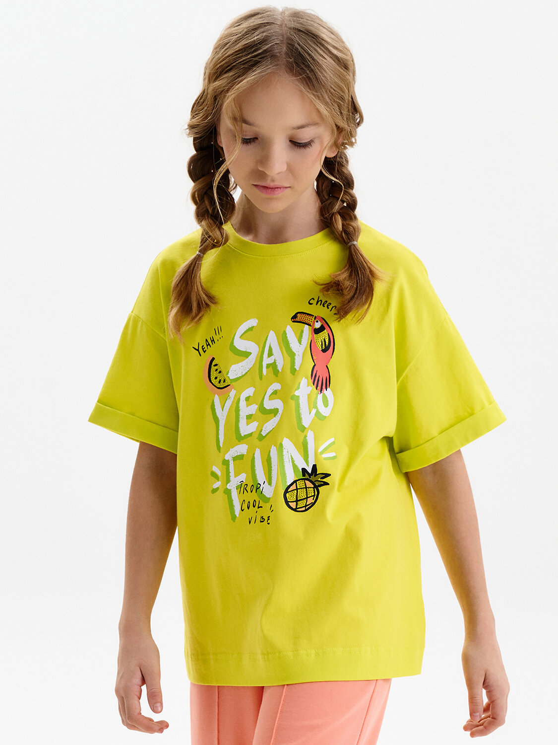 PELICAN Футболка 581394 GFT3390/2 Яблочный