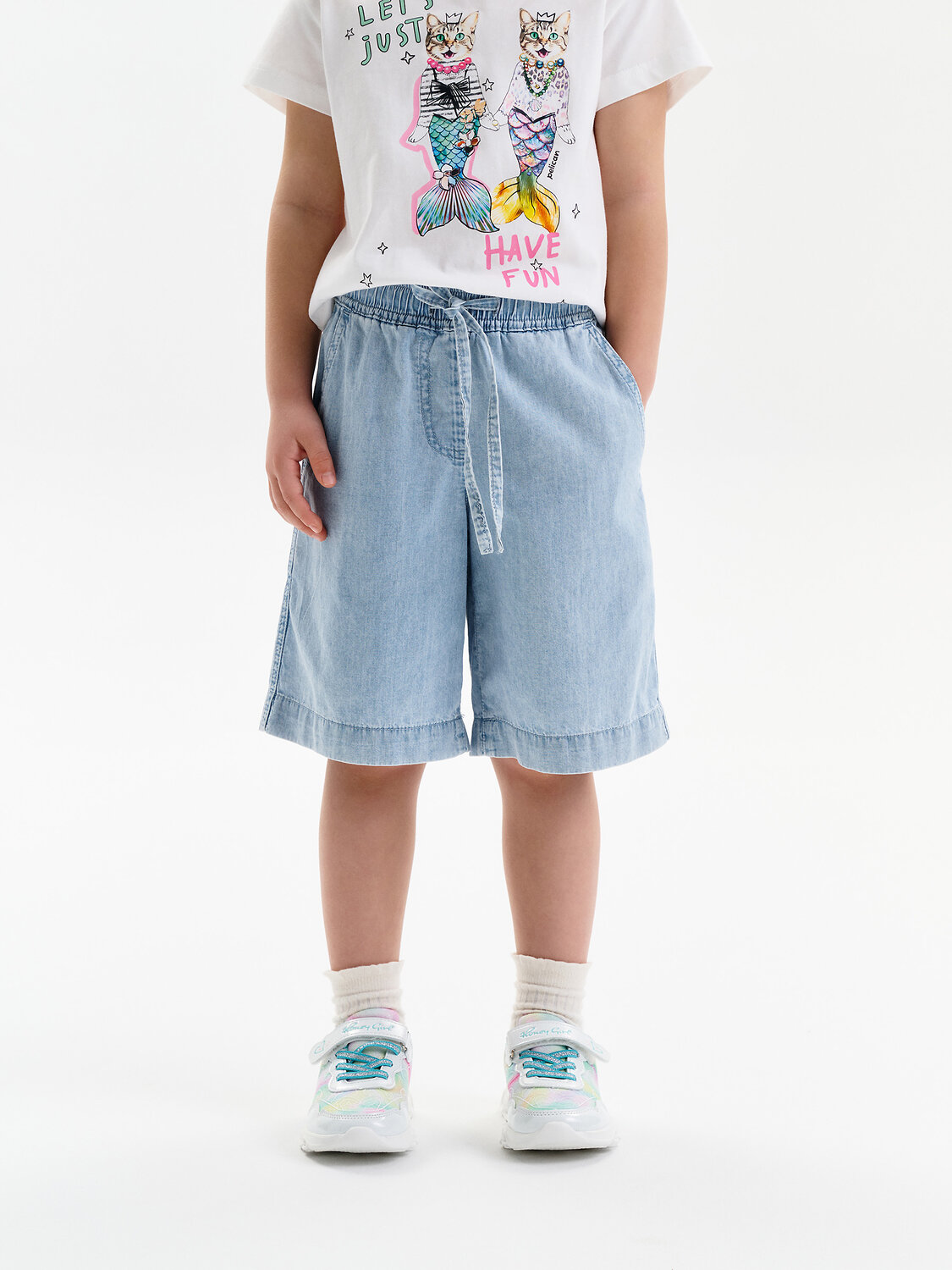 PELICAN Шорты 581399 GGH3352 Голубой