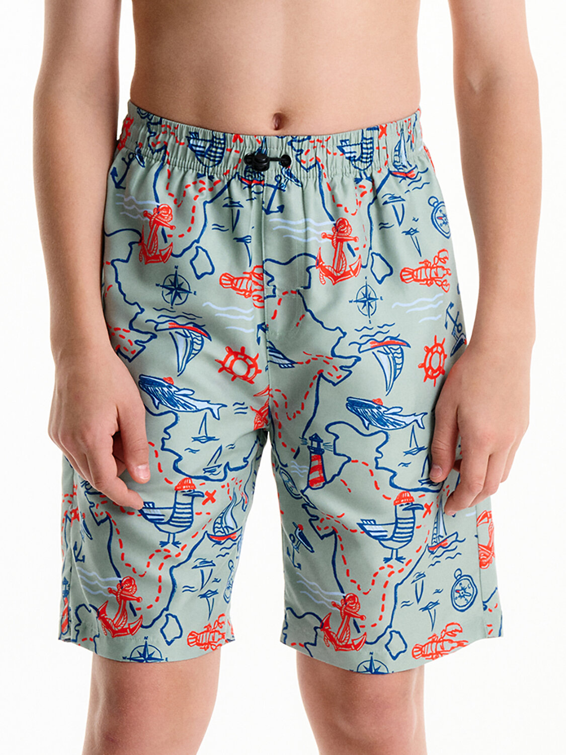 PELICAN Шорты плавательные 581407 BWHE3371 Светло-зеленый