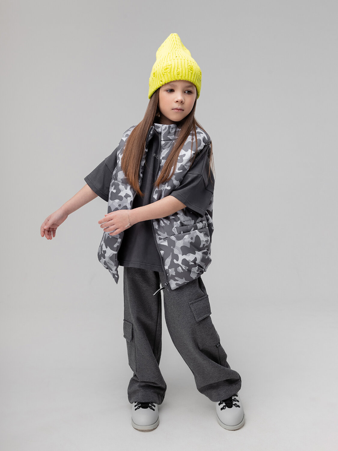 Bodo Жилет 581412 14-84MU серый