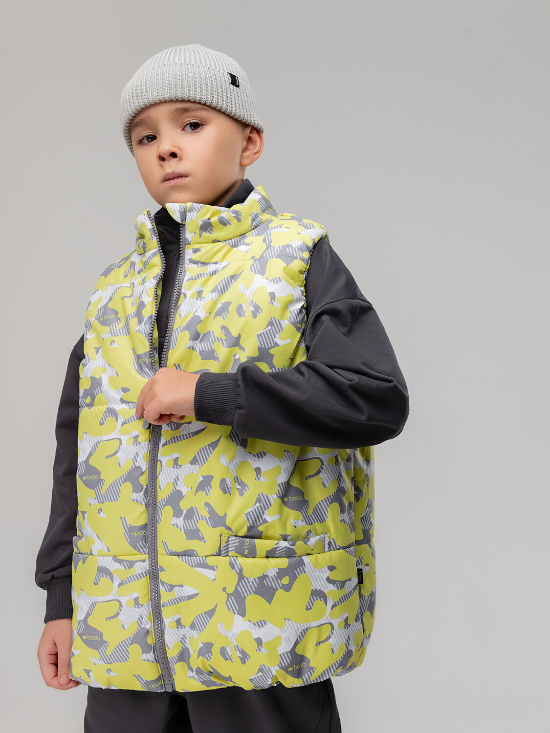 Bodo Жилет 581414 14-84MU салатовый