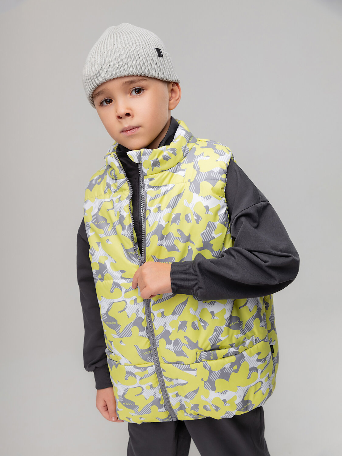 Bodo Жилет 581414 14-84MU салатовый