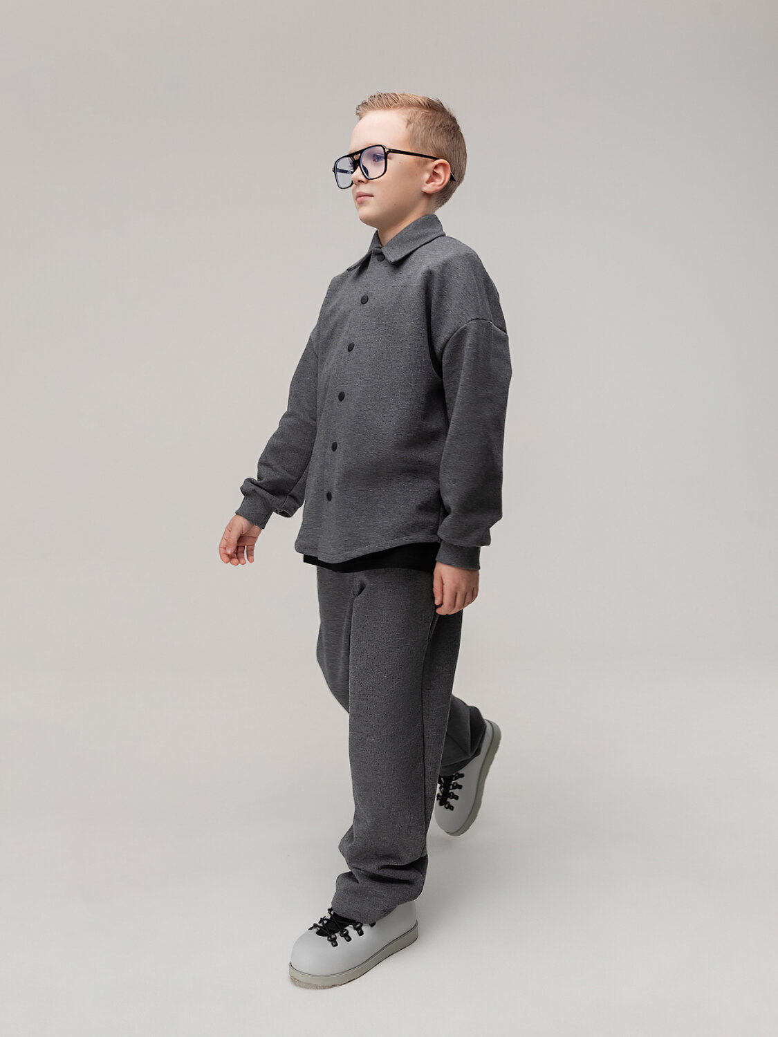 Bodo Костюм 581421 11-661MU темно-серый меланж