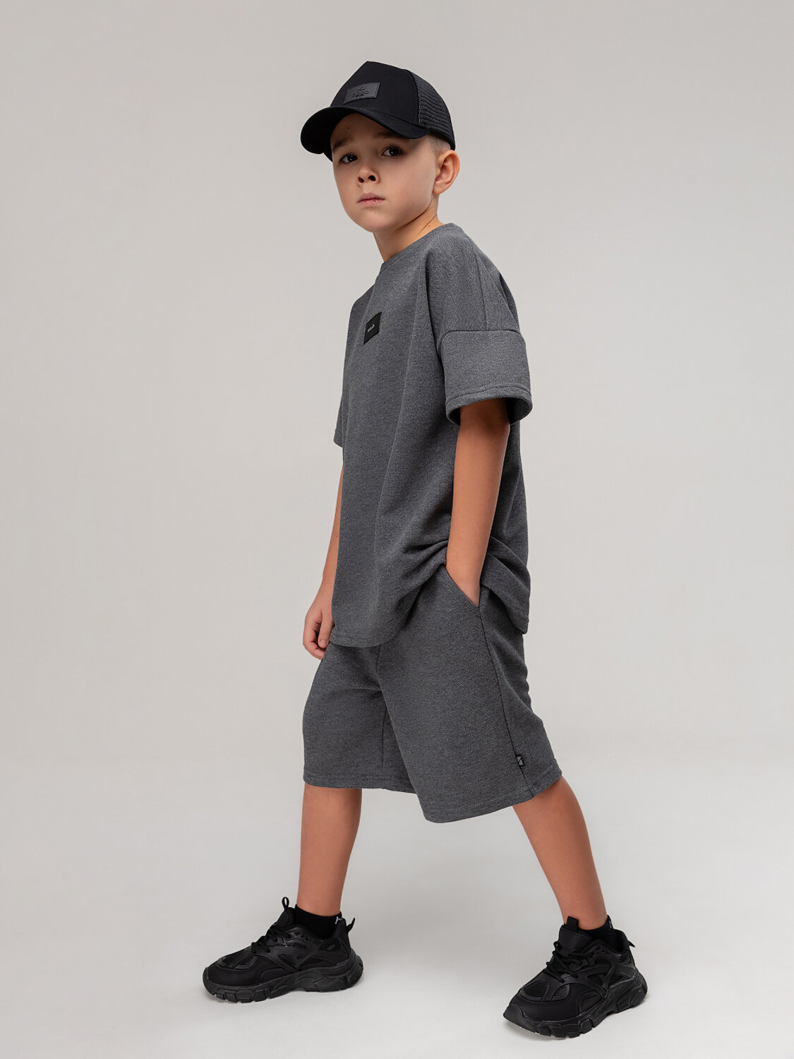 Bodo Костюм 581424 11-662MU темно-серый меланж