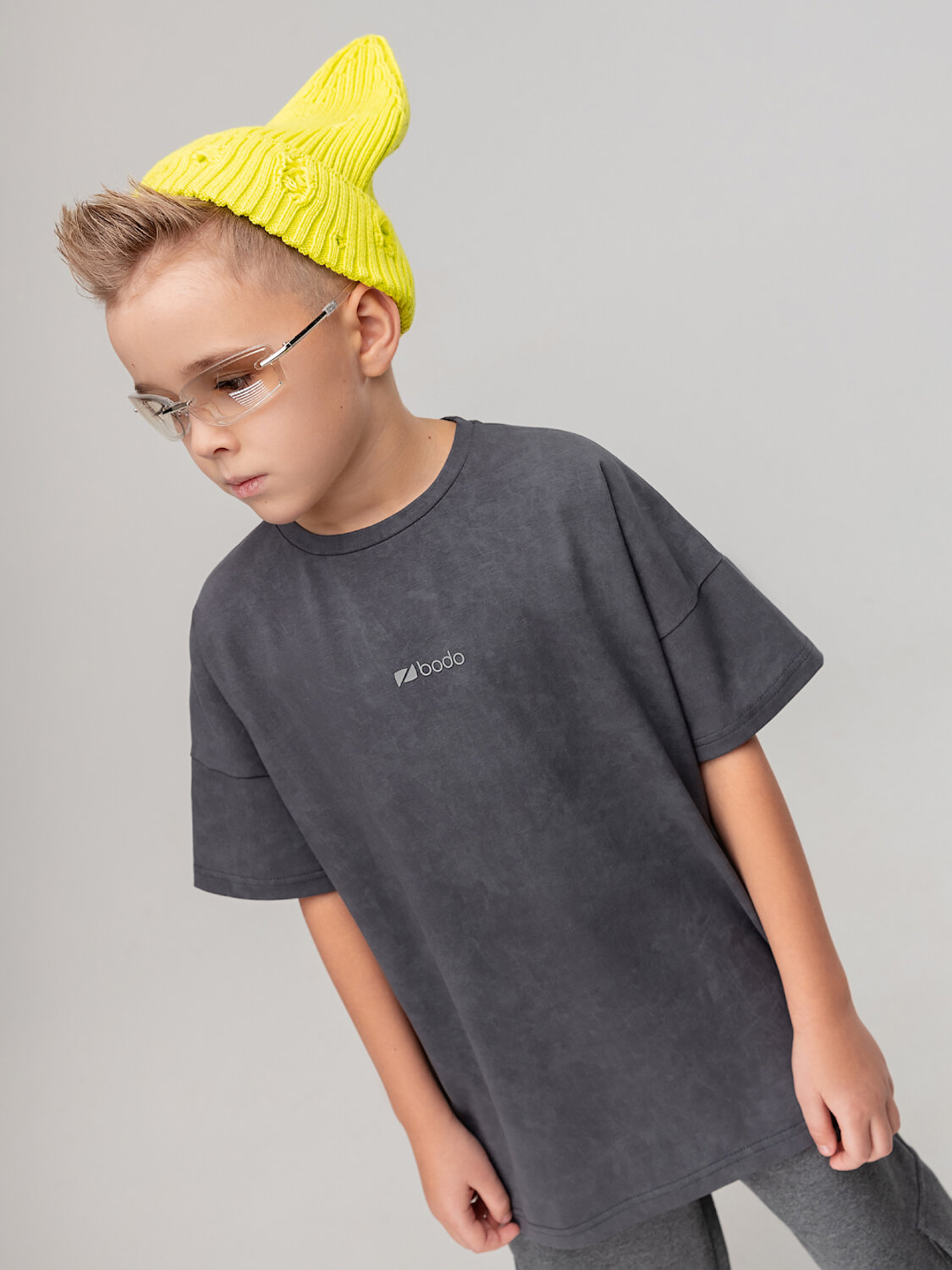 Bodo Футболка 581437 4-481MU серый