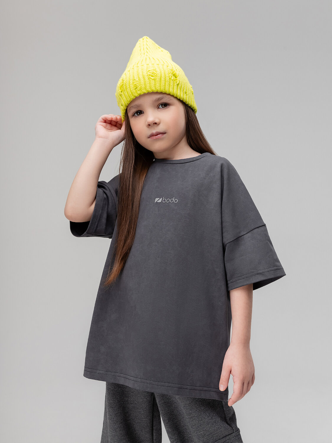 Bodo Футболка 581437 4-481MU серый