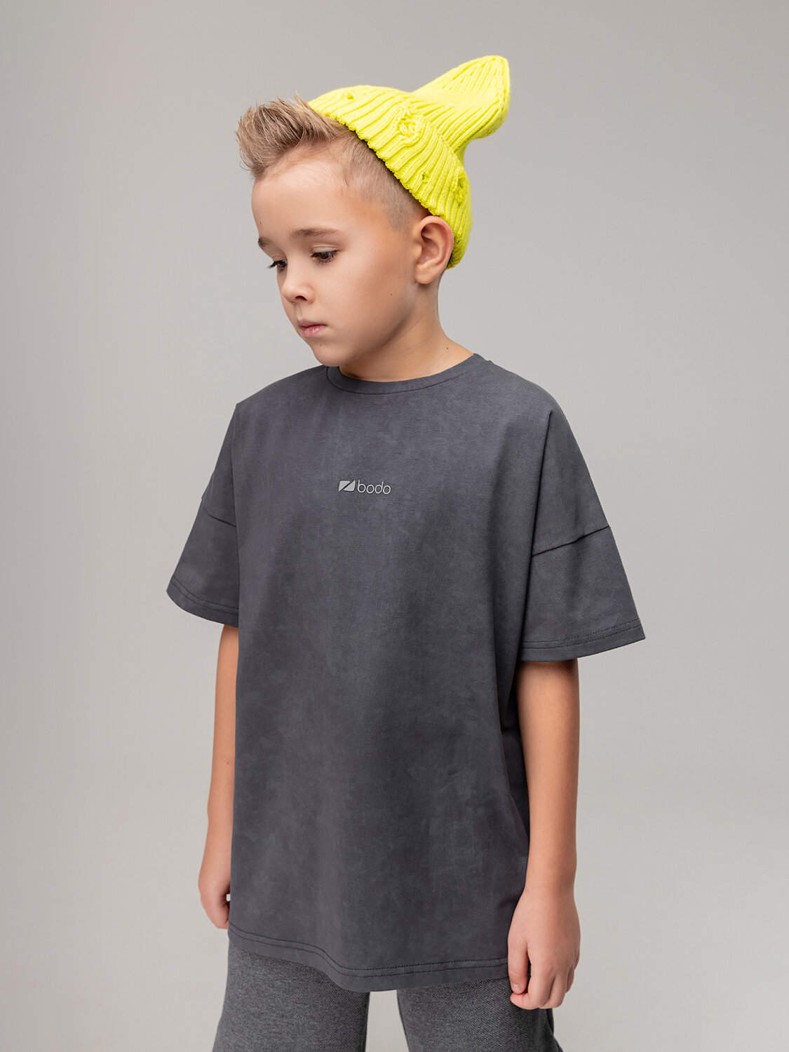 Bodo Футболка 581437 4-481MU серый