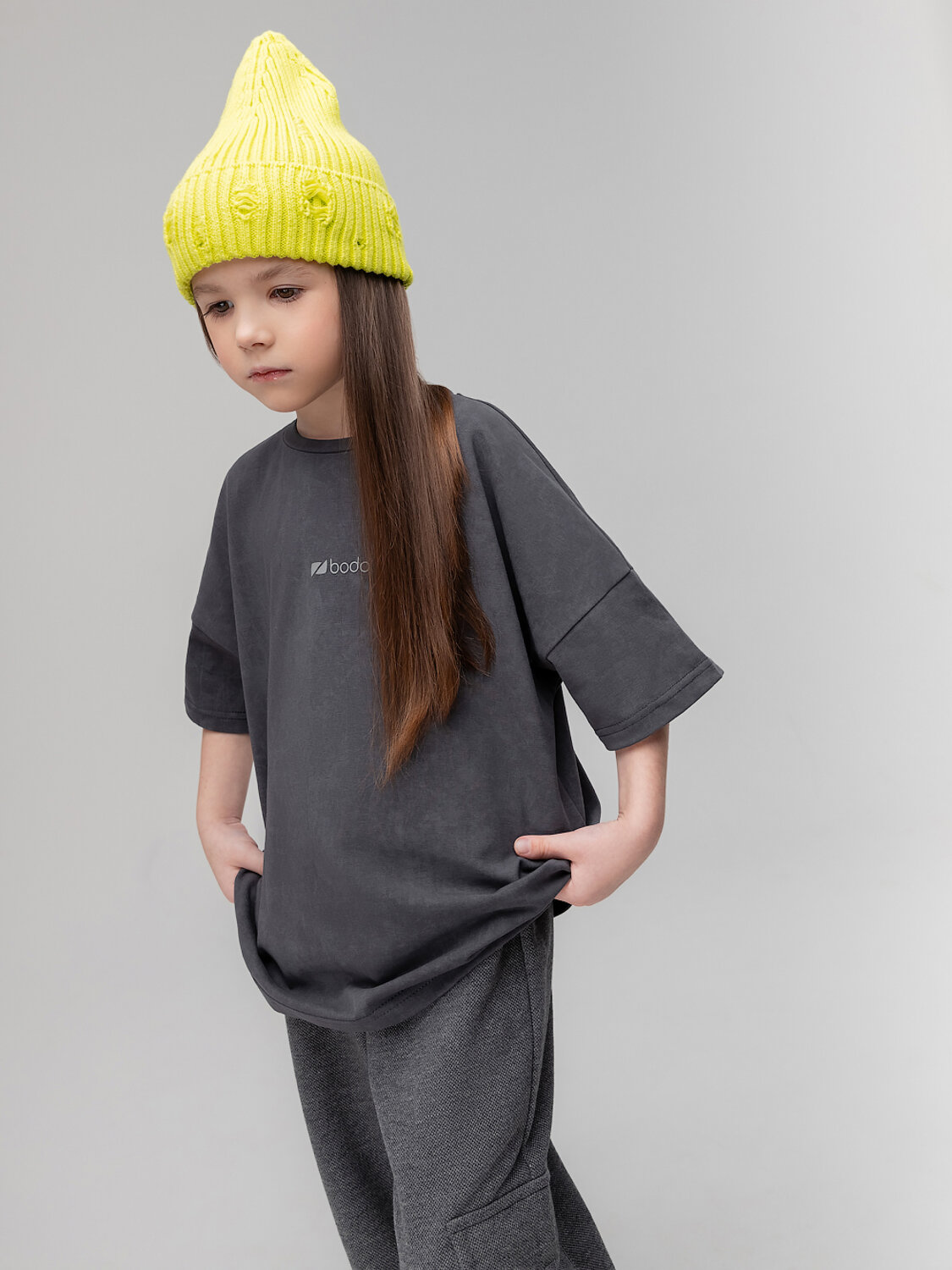 Bodo Футболка 581437 4-481MU серый