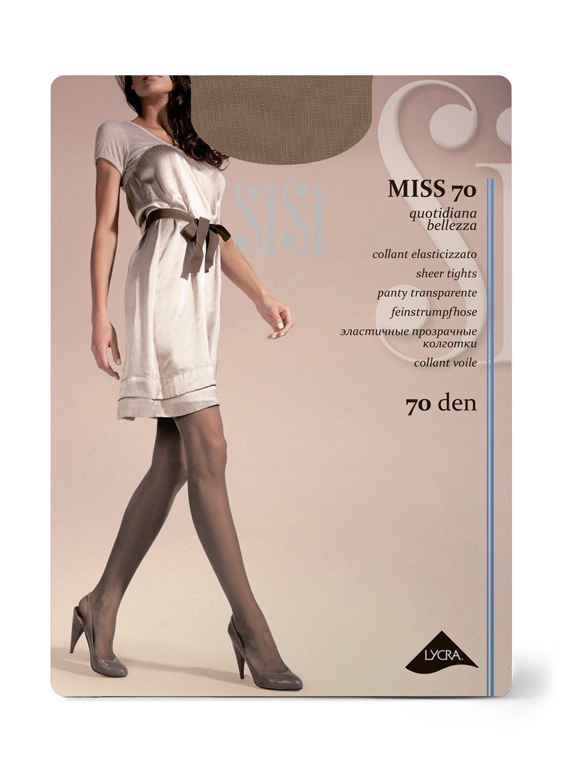 SiSi Колготки 581445 MISS 70 Miele (Бежевый)