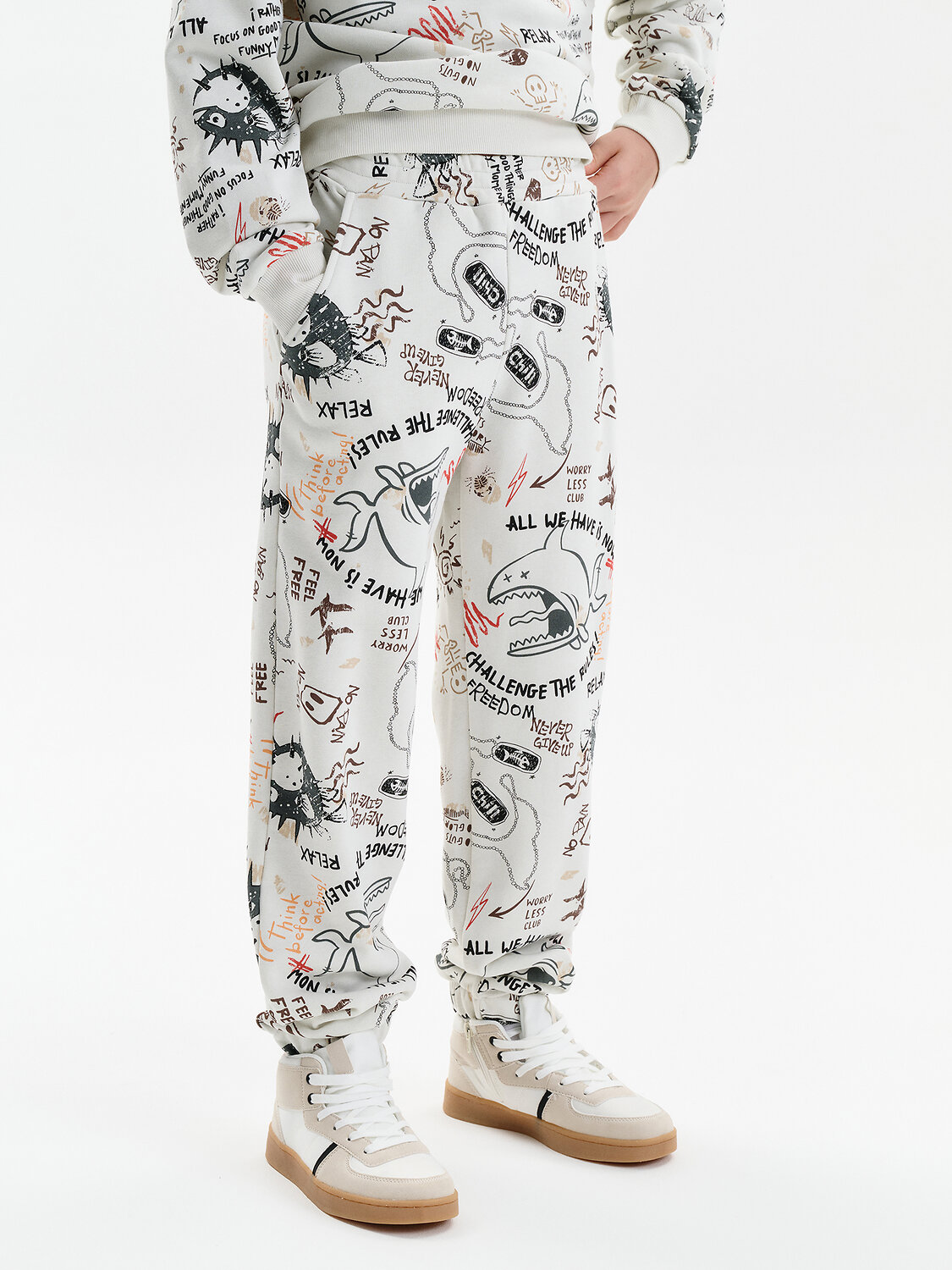 PELICAN Брюки 581451 BFPQ3389/3 Молочный