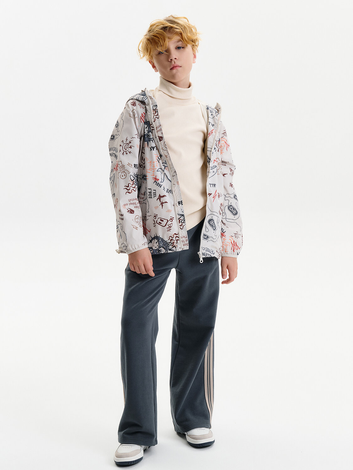 PELICAN Ветровка 581454 BZTN3389 Молочный