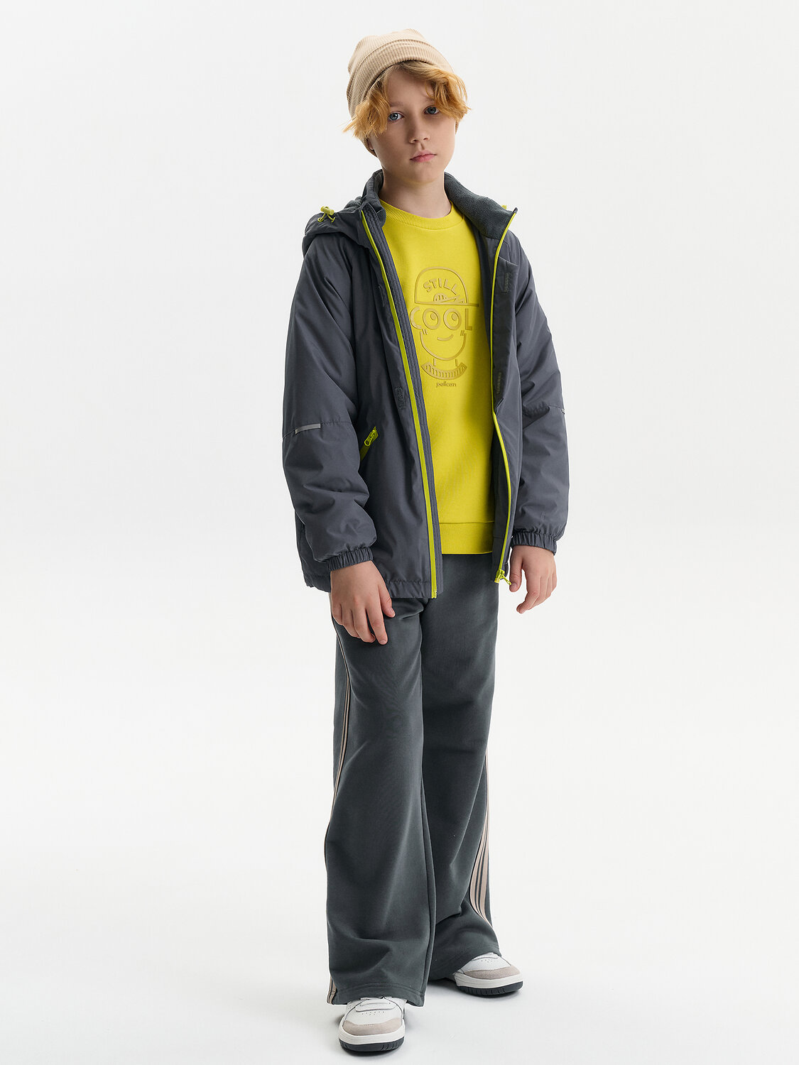 PELICAN Ветровка 581456 BZIM3388 Серый