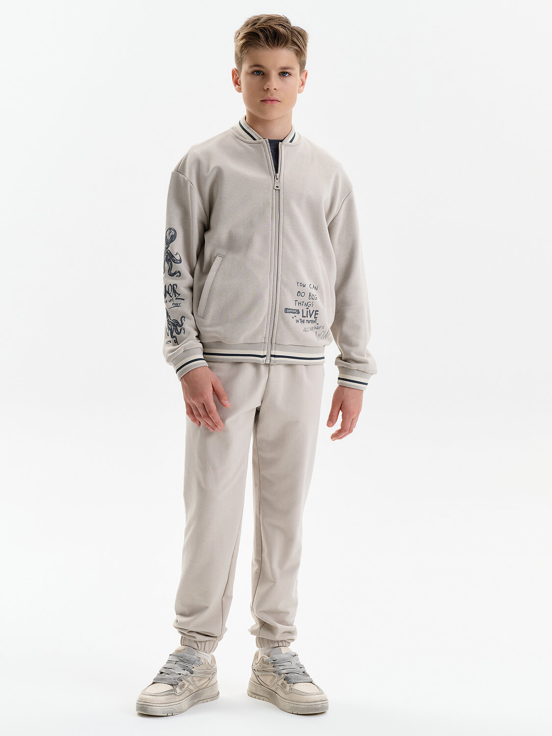 PELICAN Толстовка 581460 BFX3389 Светло-серый