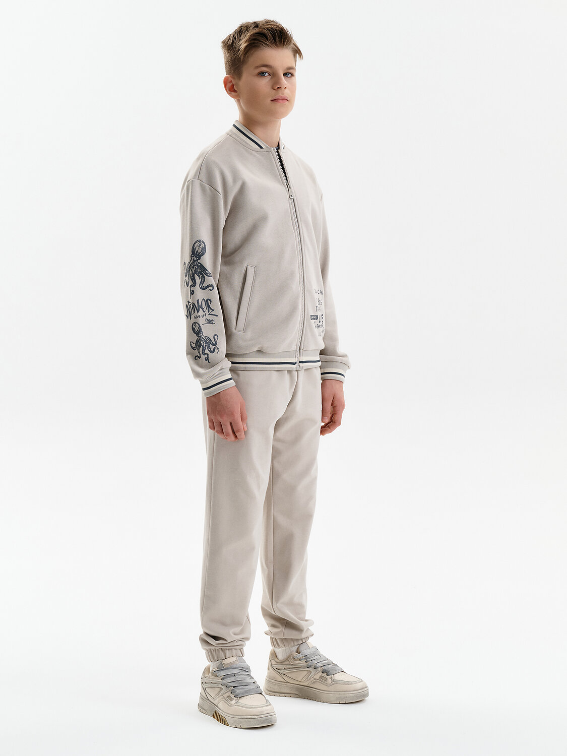 PELICAN Толстовка 581460 BFX3389 Светло-серый