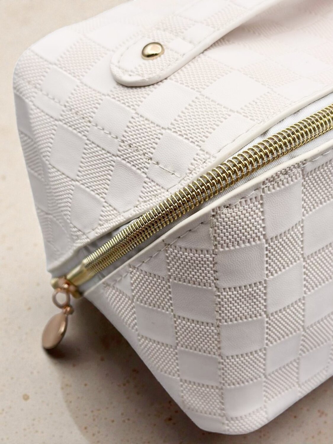 Sunflower Косметичка-саквояж женская 1106, кремовый белый 581469 23580 