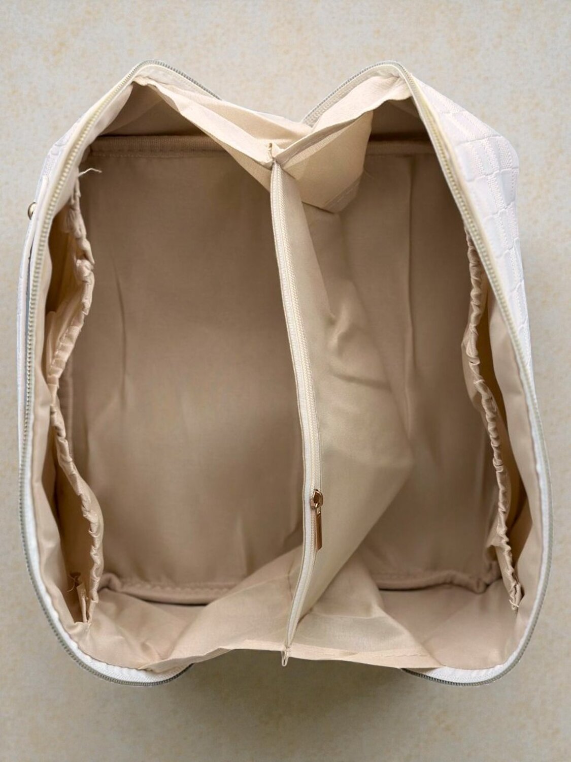 Sunflower Косметичка-саквояж женская 1106, кремовый белый 581469 23580 