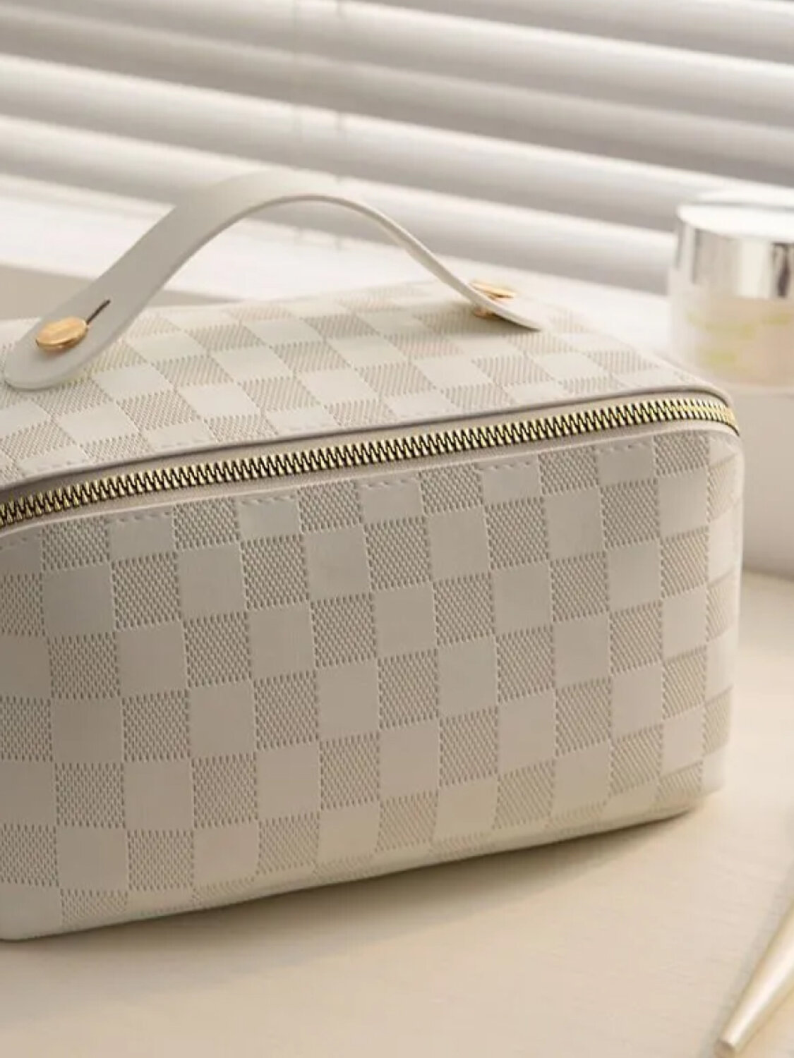 Sunflower Косметичка-саквояж женская 1106, кремовый белый 581469 23580 