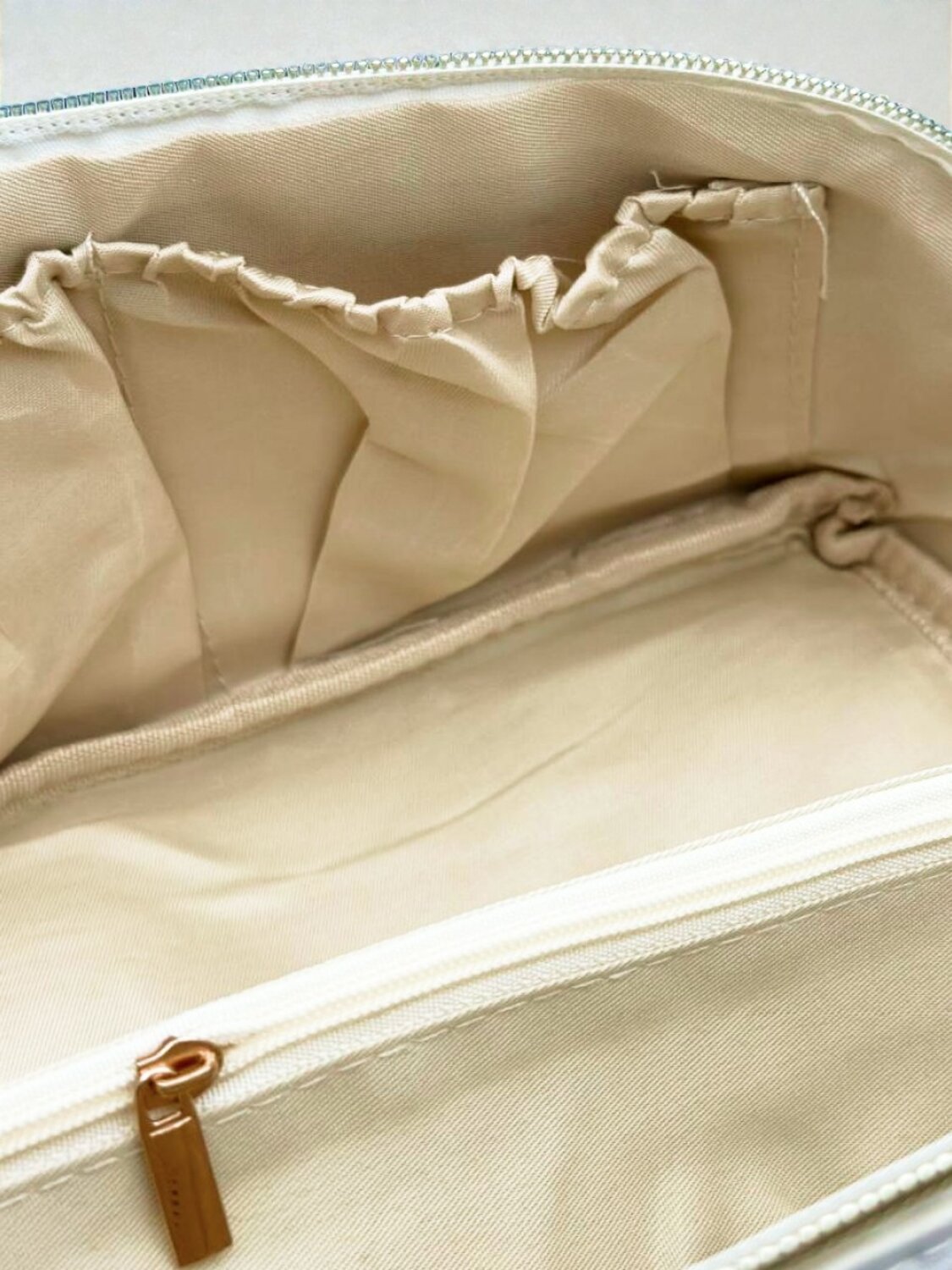 Sunflower Косметичка-саквояж женская 1106, кремовый белый 581469 23580 