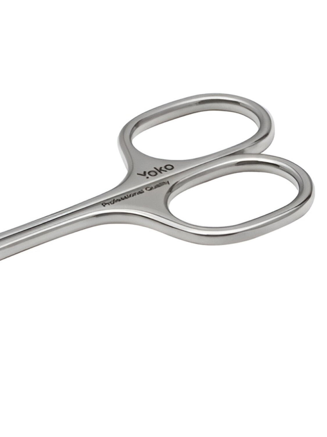 YOKO Ножницы маникюрные для кутикулы изогнутые / Premium Series SN 113, глянцевые, ручная заточка, 10,5 см 581471 28382 