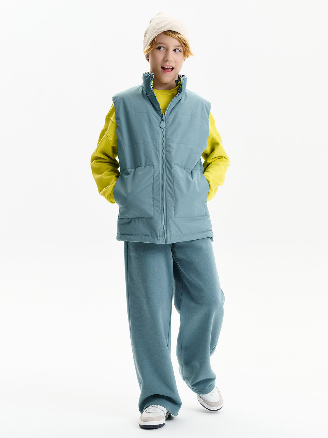 PELICAN Жилет 581522 BZVM3387 Джинс