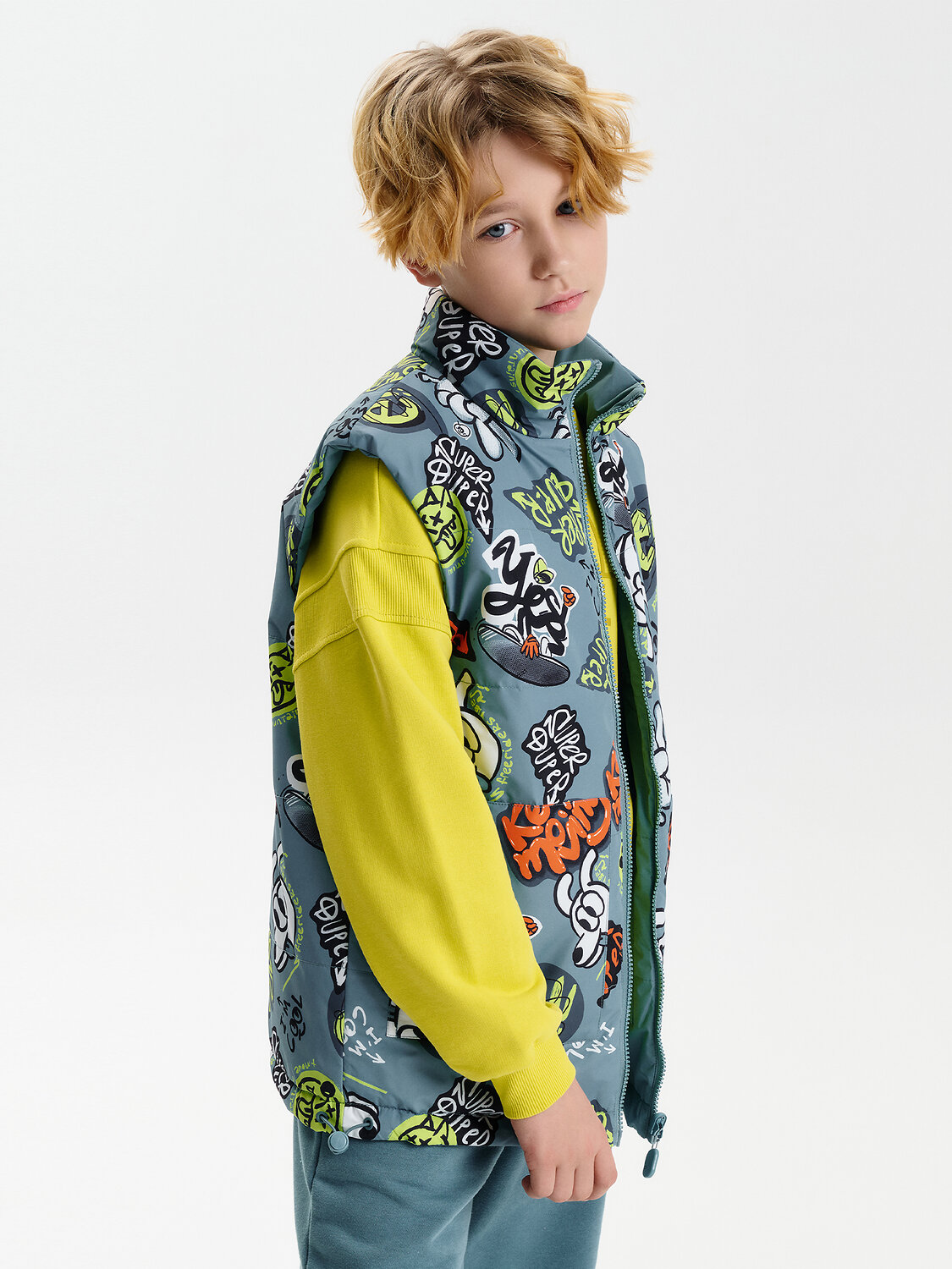 PELICAN Жилет 581522 BZVM3387 Джинс