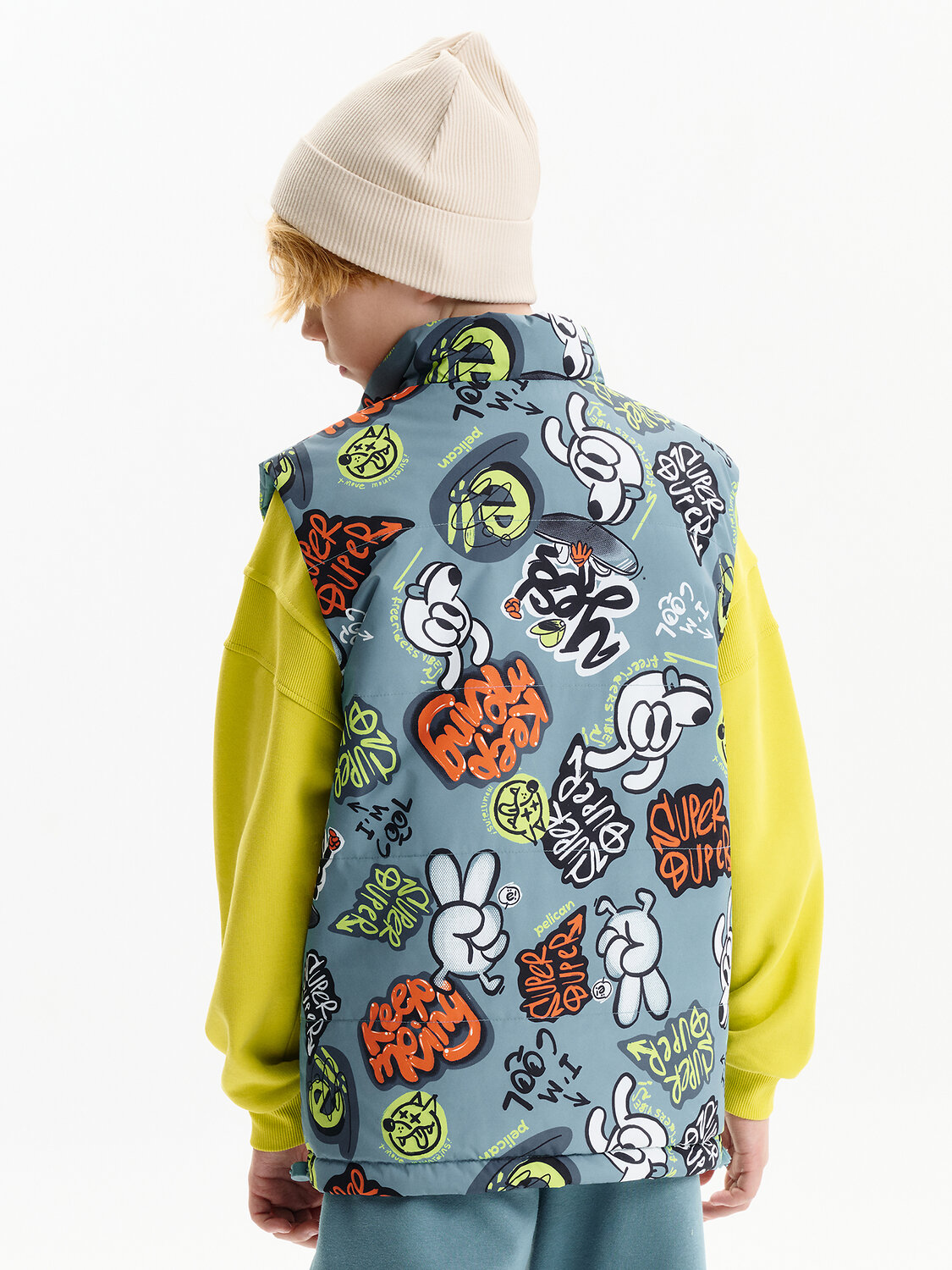 PELICAN Жилет 581522 BZVM3387 Джинс