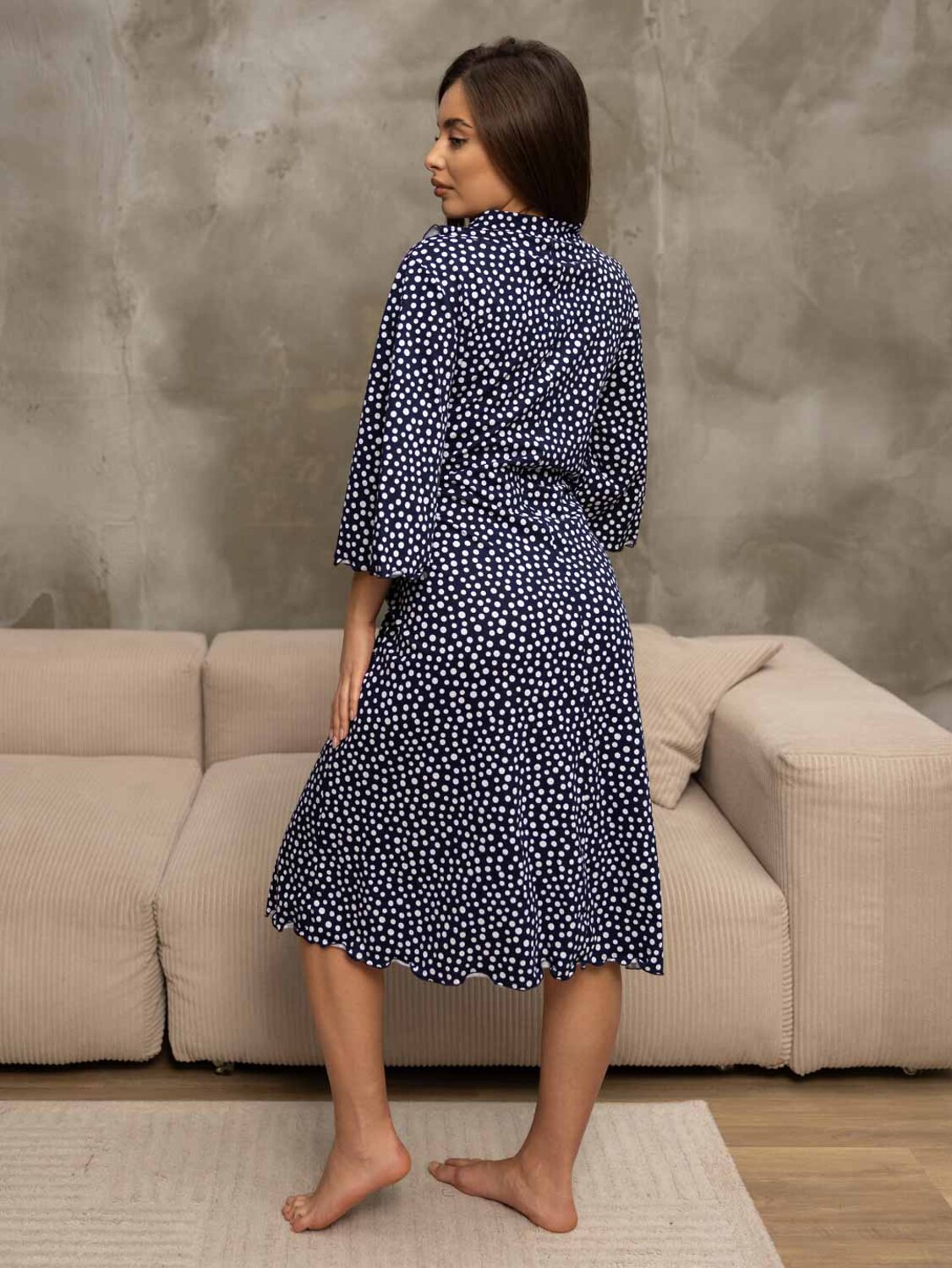 Текс-плюс Халат 581526 00-00246713 Синий