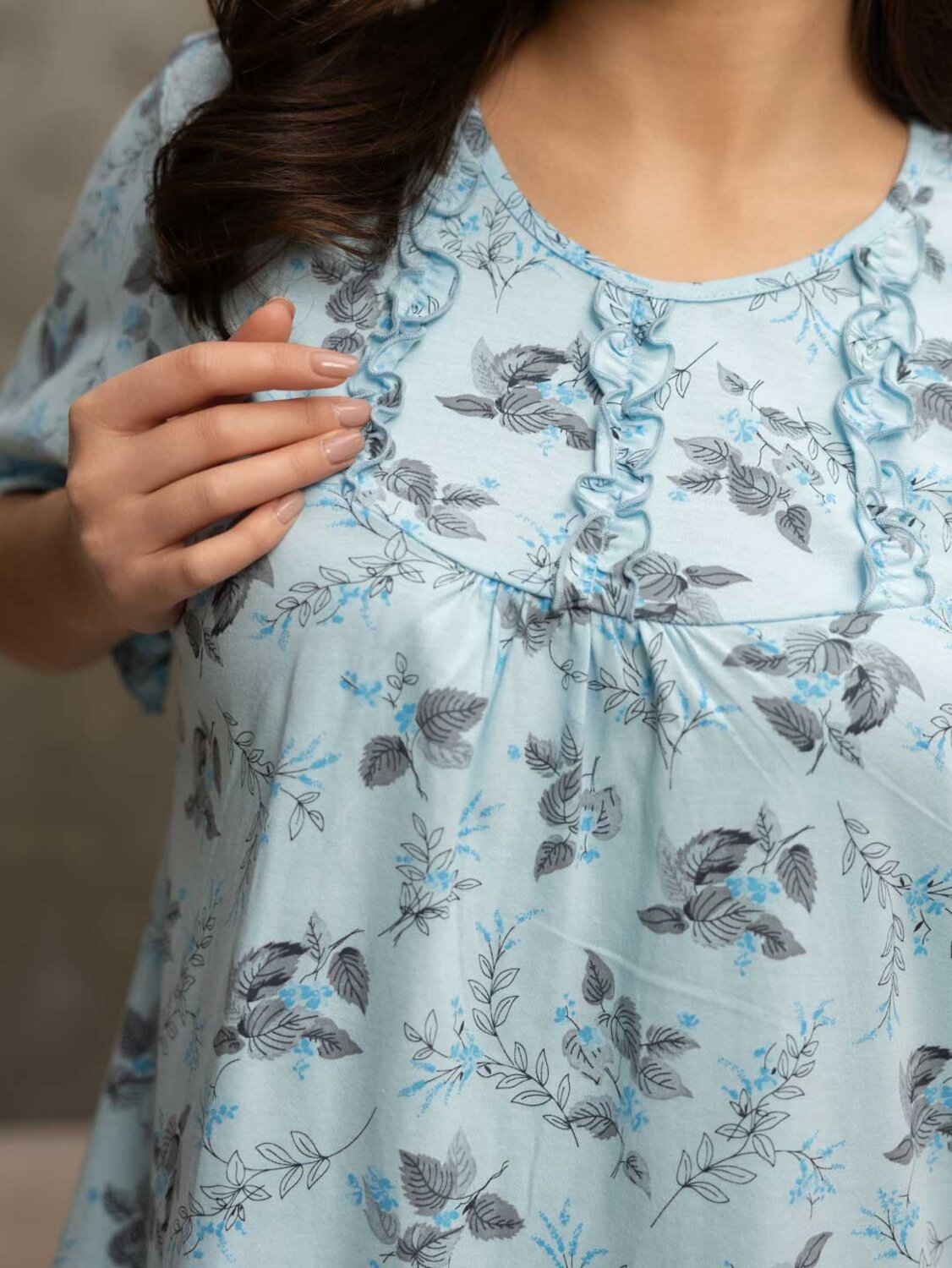 Текс-плюс Сорочка 581529 00-00246676 Голубой