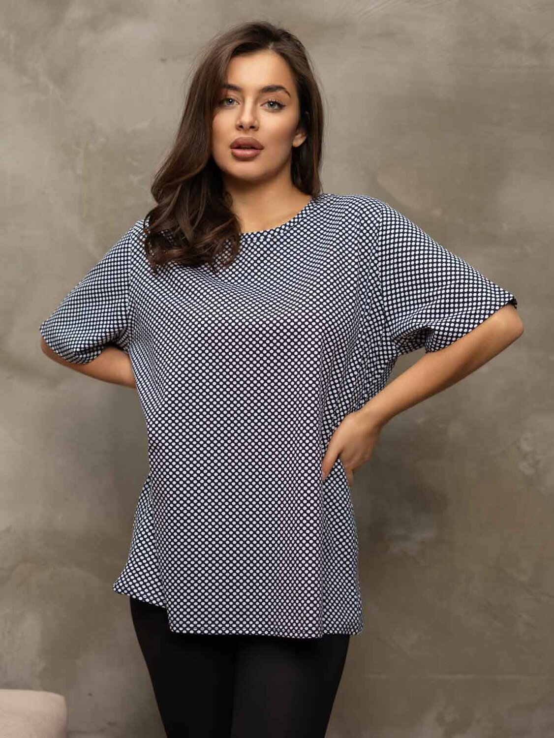 Текс-плюс Футболка 581534 00-00246508 Синий,белый