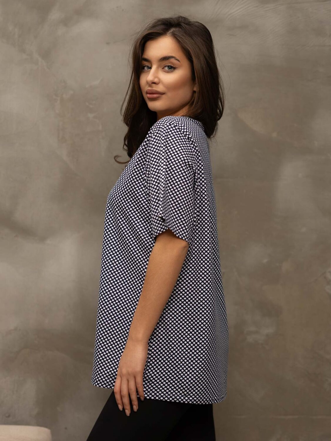 Текс-плюс Футболка 581534 00-00246508 Синий,белый